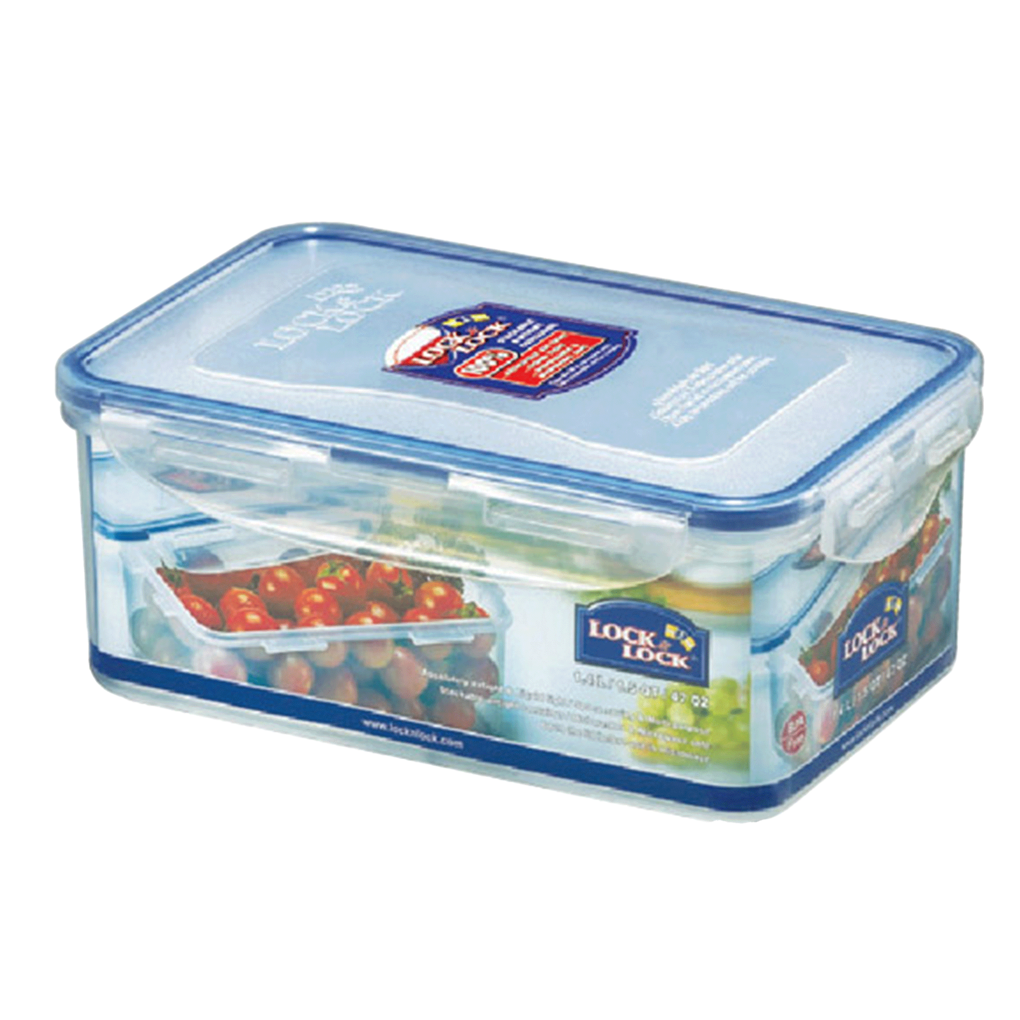 Lock & Lock 1.4 Litres Rectangular Plastic Storage Container (Leakproof, HPL817H, Transparent), No color
Lock & Lock 1.4 Litres Rectangular Plastic Storage Container (Leakproof, HPL817H, Transparent), No color