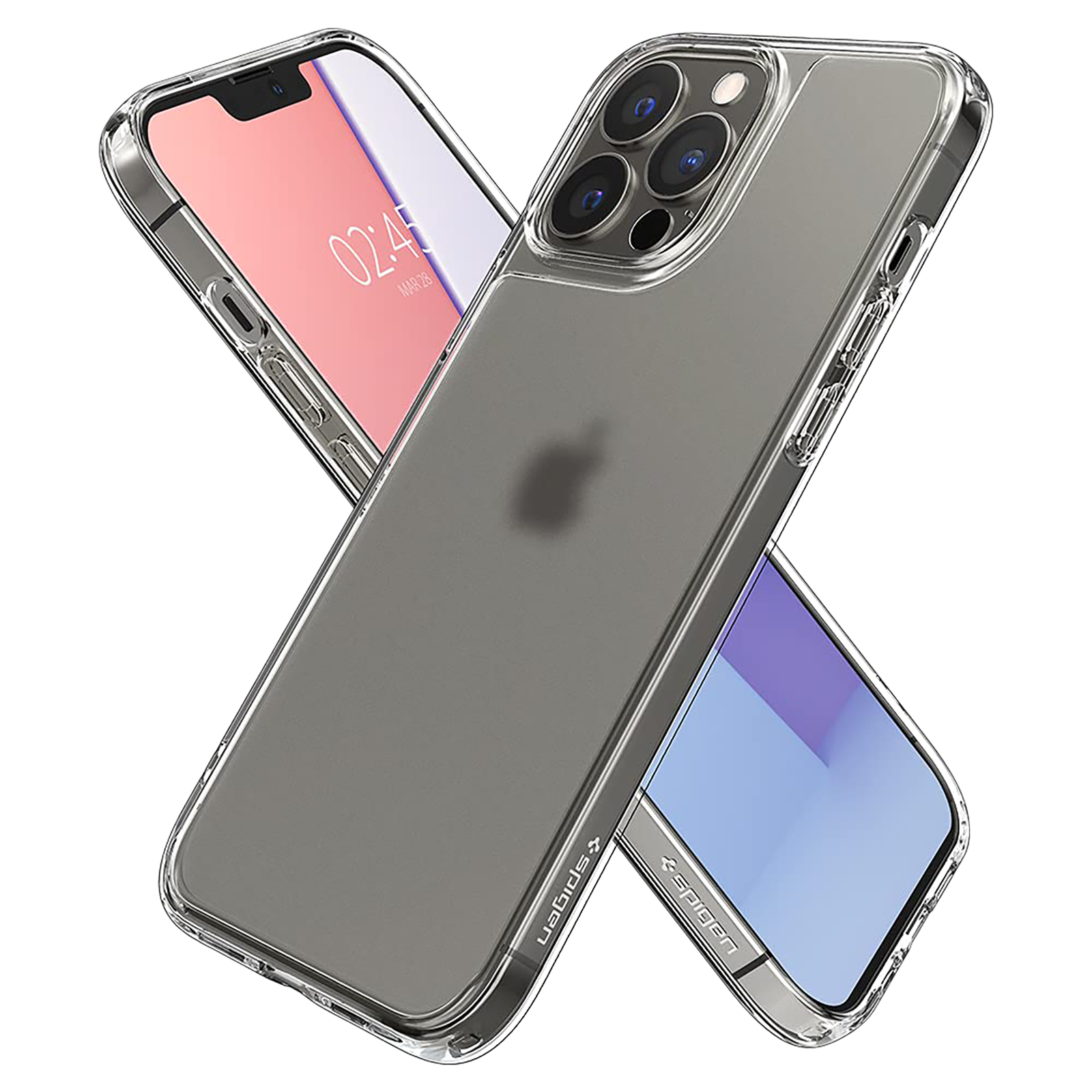Spigen Quartz Hybrid Back Case For iPhone 13 Pro Max (Wireless Charge Compatible, ACS03215, Matter Clear), No color
Spigen Quartz Hybrid Back Case For iPhone 13 Pro Max (Wireless Charge Compatible, ACS03215, Matter Clear), No color