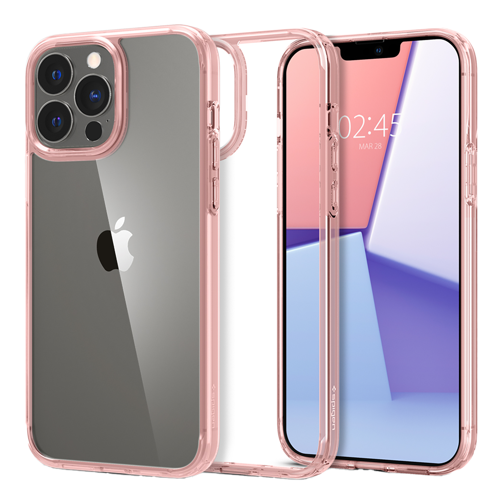 Spigen Ultra Hybrid TPU Polycarbonate Back Case for iPhone 13 Pro Max (ACS03207, Rose Crystal), No color
Spigen Ultra Hybrid TPU Polycarbonate Back Case for iPhone 13 Pro Max (ACS03207, Rose Crystal), No color