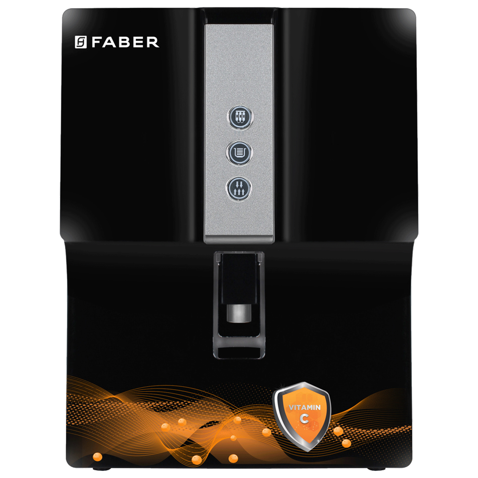 Faber C-Guard Plus RO+UV+MAT+Vitamin-C Electric Water Purifier (Ph Wellness Inhancer, 1200659863, Black), No color
Faber C-Guard Plus RO+UV+MAT+Vitamin-C Electric Water Purifier (Ph Wellness Inhancer, 1200659863, Black), No color