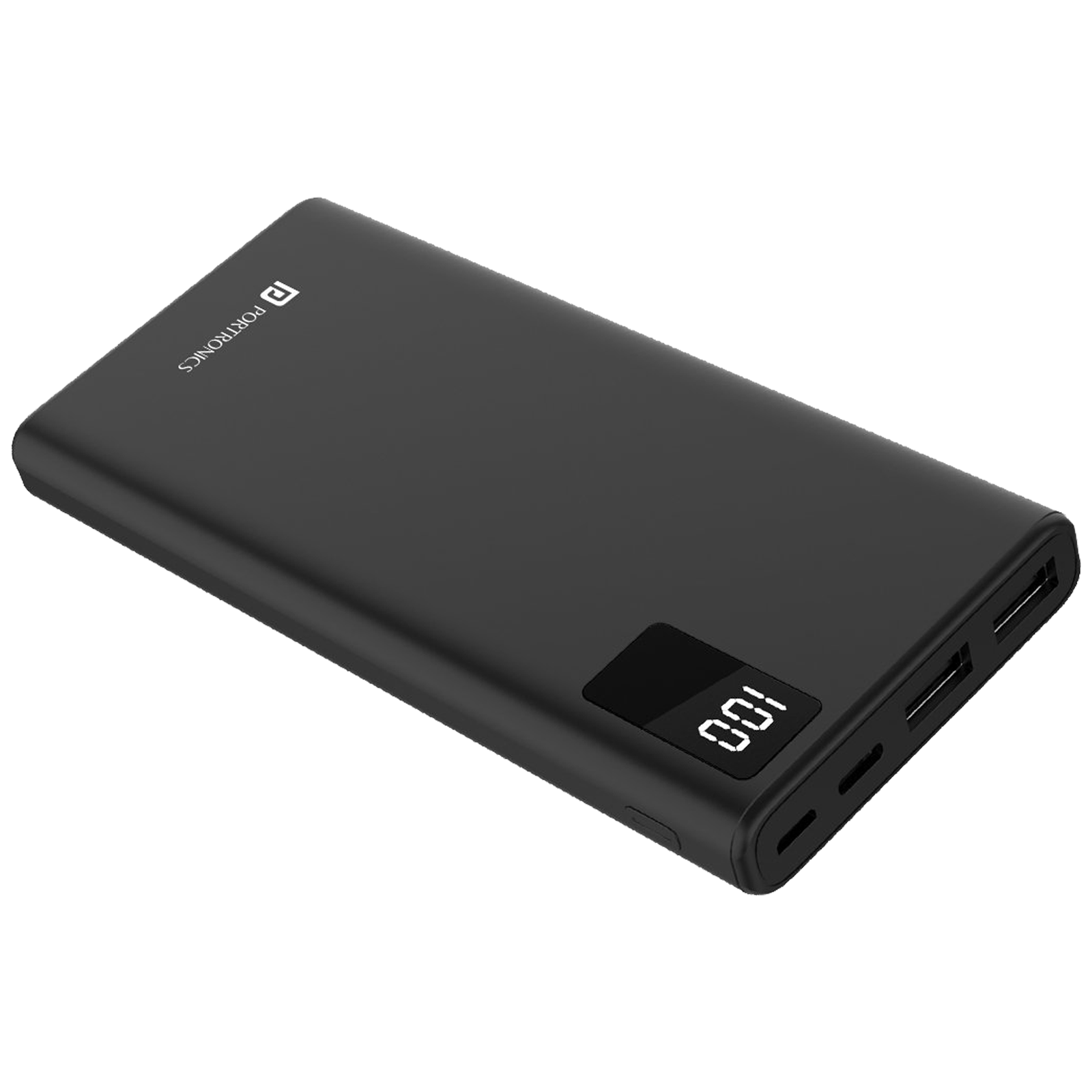 PORTRONICS Power G 10K 10000 mAh 3-Port Power Bank (LED Digital Display, POR 1222, Blue), No color
PORTRONICS Power G 10K 10000 mAh 3-Port Power Bank (LED Digital Display, POR 1222, Blue), No color