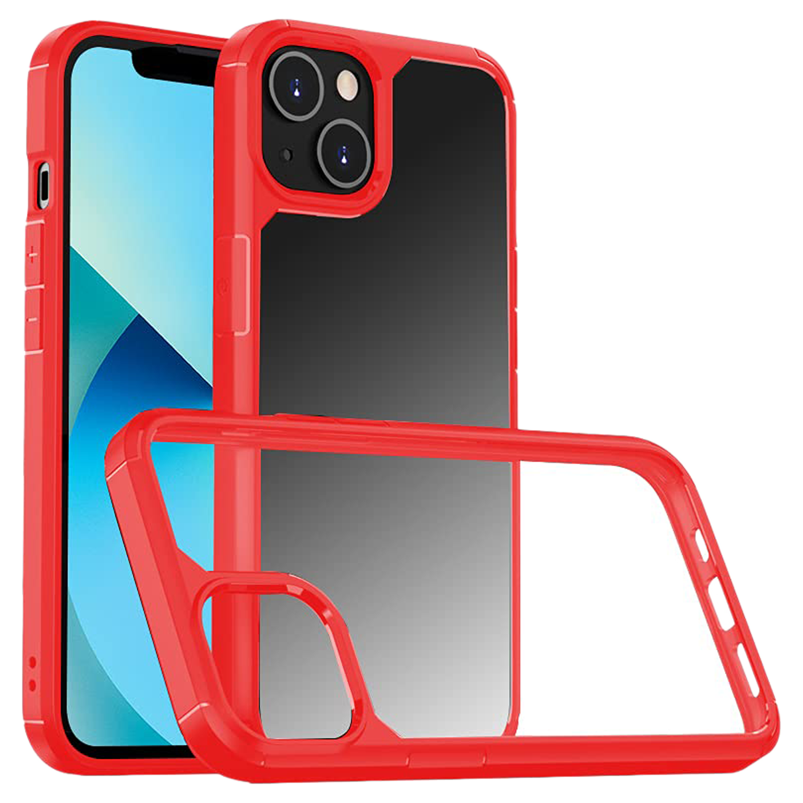 Gripp Defender Polycarbonate Back Case For iPhone 13 (4 Feet Drop Tested with Dual Layer Protection, GR-IP13-DFRRED, Red), No color
Gripp Defender Polycarbonate Back Case For iPhone 13 (4 Feet Drop Tested with Dual Layer Protection, GR-IP13-DFRRED, Red), No color