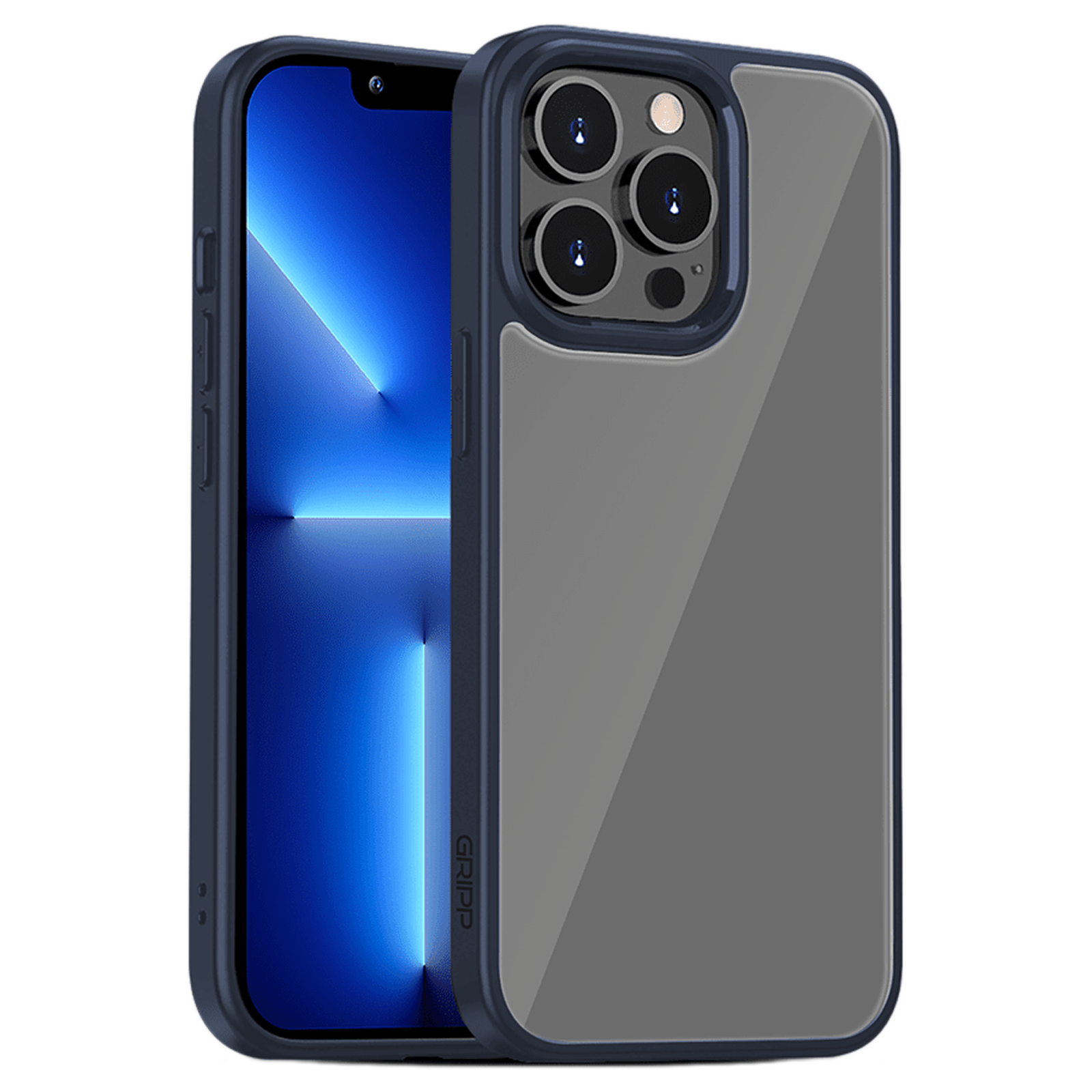 Gripp Ming Polycarbonate Back Case For iPhone 13 Pro Max (Anti-bacterial Technology, GR-IP13PM-MNGBLU, Blue), No color
Gripp Ming Polycarbonate Back Case For iPhone 13 Pro Max (Anti-bacterial Technology, GR-IP13PM-MNGBLU, Blue), No color