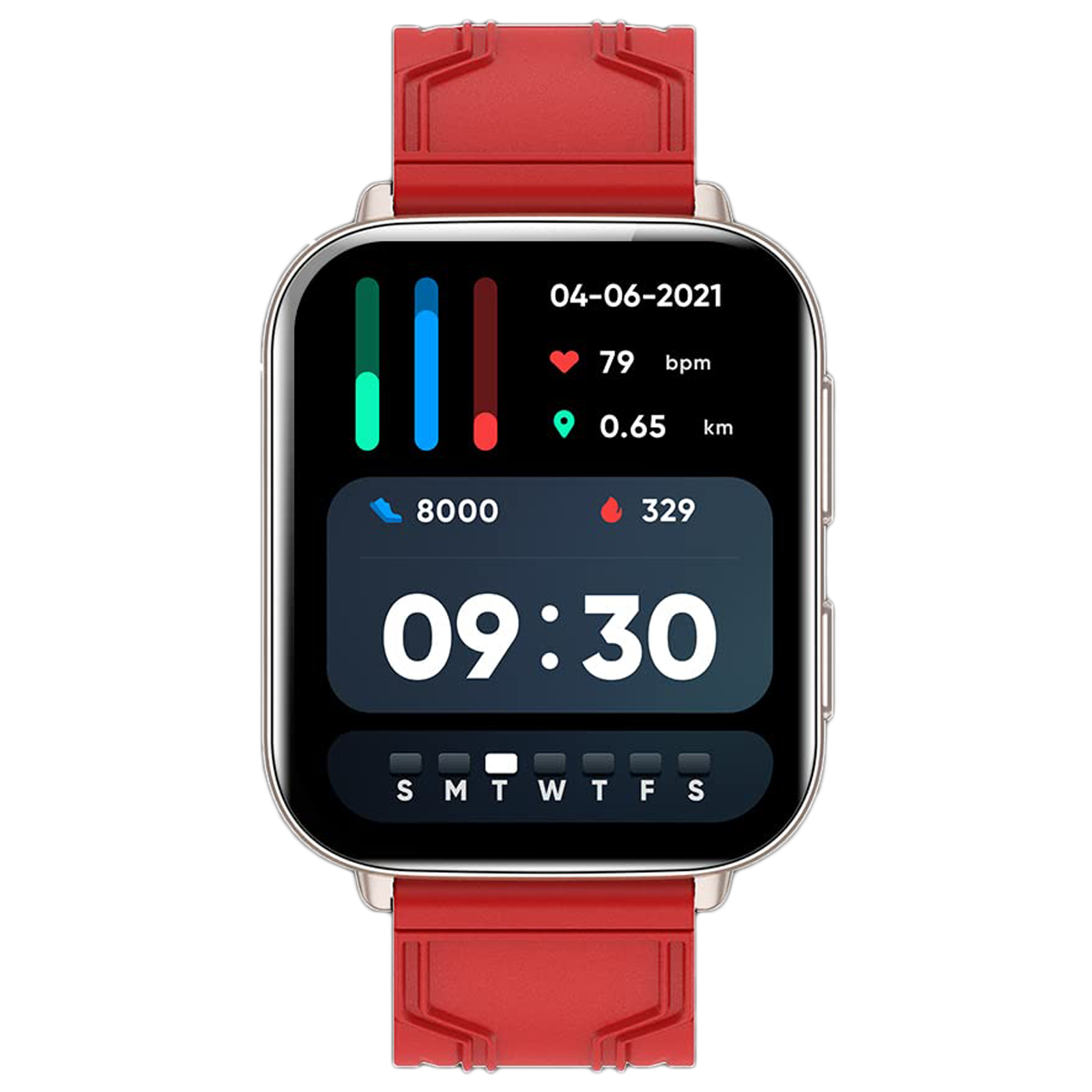 Fire-Boltt Max Smartwatch (Bluetooth, 45mm) (Female Health Tracker, 10BSWAAY#6, Rose Gold/Red, Silicone Buckle Strap), No color
Fire-Boltt Max Smartwatch (Bluetooth, 45mm) (Female Health Tracker, 10BSWAAY#6, Rose Gold/Red, Silicone Buckle Strap), No color