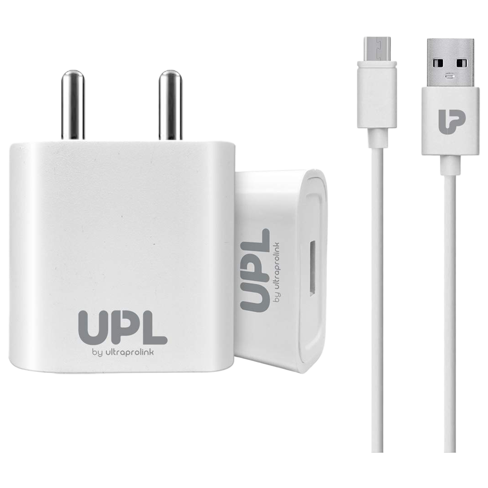 UltraProlink Volo Charge 1 10.5 Watts/2.1 Amp 1 USB Port Wall Charging Adapter with Micro USB Type-B Cable (Fast Charging Capable, UPL0004M, White), No color
UltraProlink Volo Charge 1 10.5 Watts/2.1 Amp 1 USB Port Wall Charging Adapter with Micro USB Type-B Cable (Fast Charging Capable, UPL0004M, White), No color