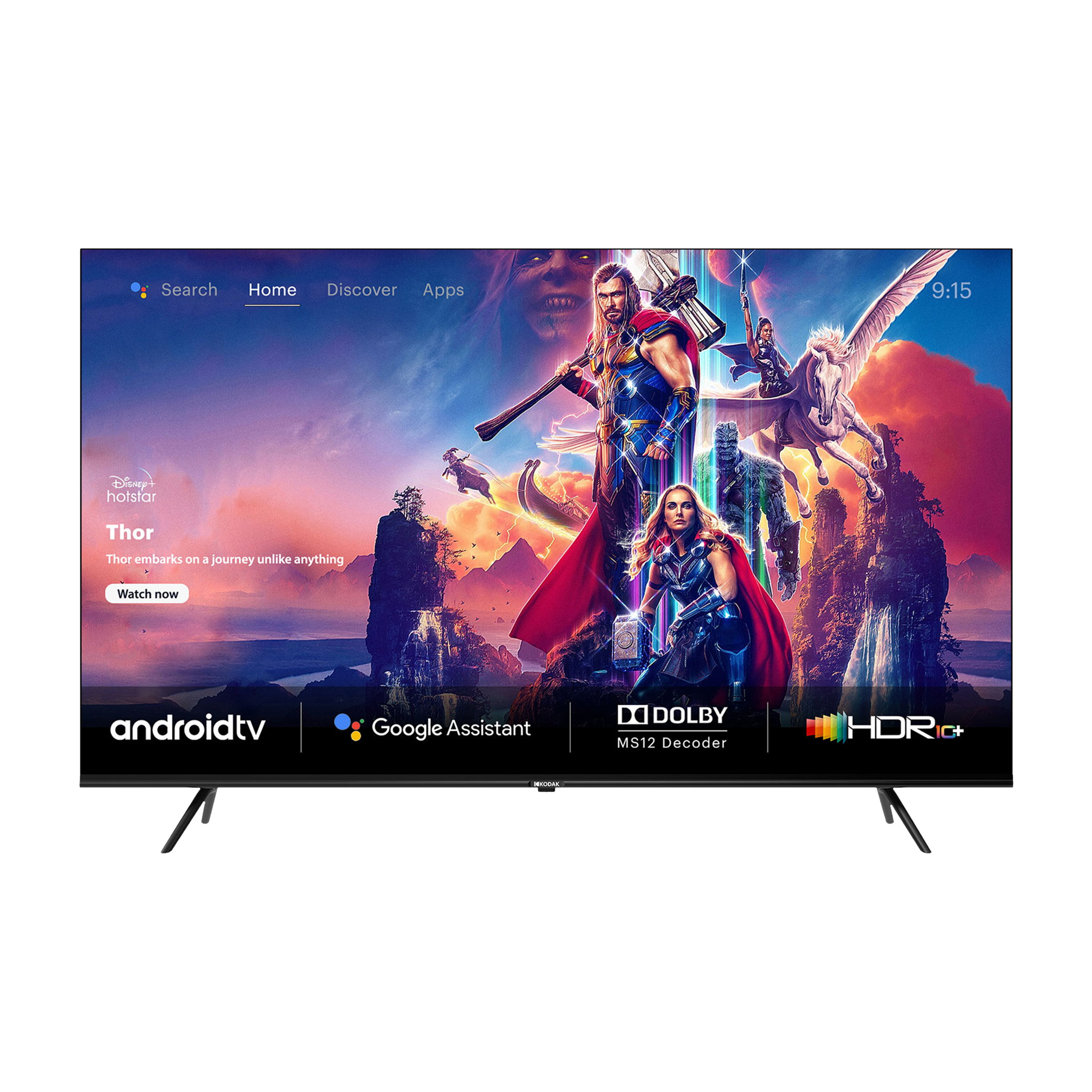Kodak CA PRO 126 cm (50 inch) 4K Ultra HD LED Android TV with Google Assistant (2021 model), No color
Kodak CA PRO 126 cm (50 inch) 4K Ultra HD LED Android TV with Google Assistant (2021 model), No color
