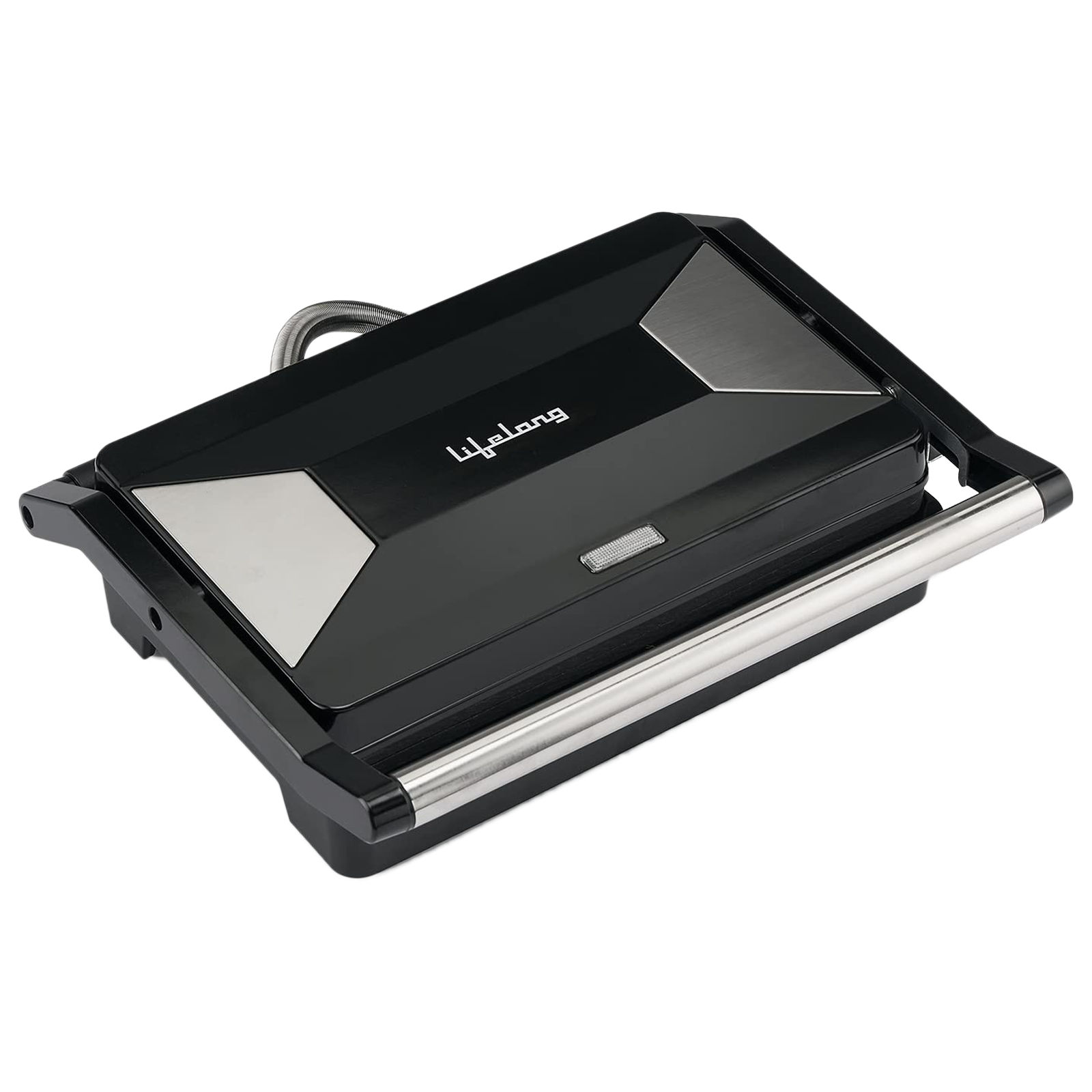 Lifelong Snacky 1000 Watts 2 Slice Automatic Grilling + Toasting Sandwich Maker (Ceramic Coating, LLCG01, Black), No color
Lifelong Snacky 1000 Watts 2 Slice Automatic Grilling + Toasting Sandwich Maker (Ceramic Coating, LLCG01, Black), No color