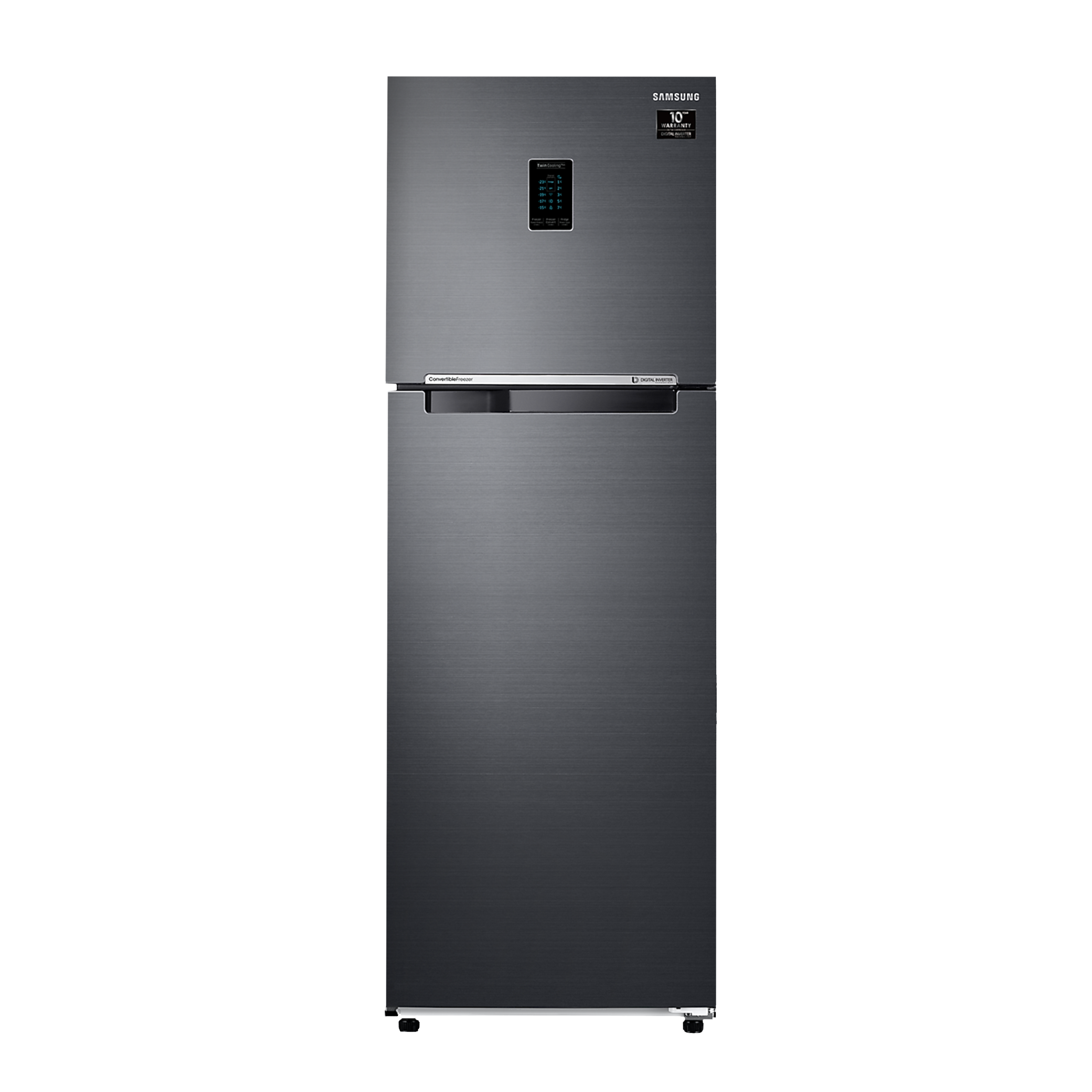 SAMSUNG 345 Litres 3 Star Frost Free Double Door Convertible Refrigerator with Twin Cooling Plus Technology (RT37A4513BX/HL, Luxe Black), No color
SAMSUNG 345 Litres 3 Star Frost Free Double Door Convertible Refrigerator with Twin Cooling Plus Technology (RT37A4513BX/HL, Luxe Black), No color