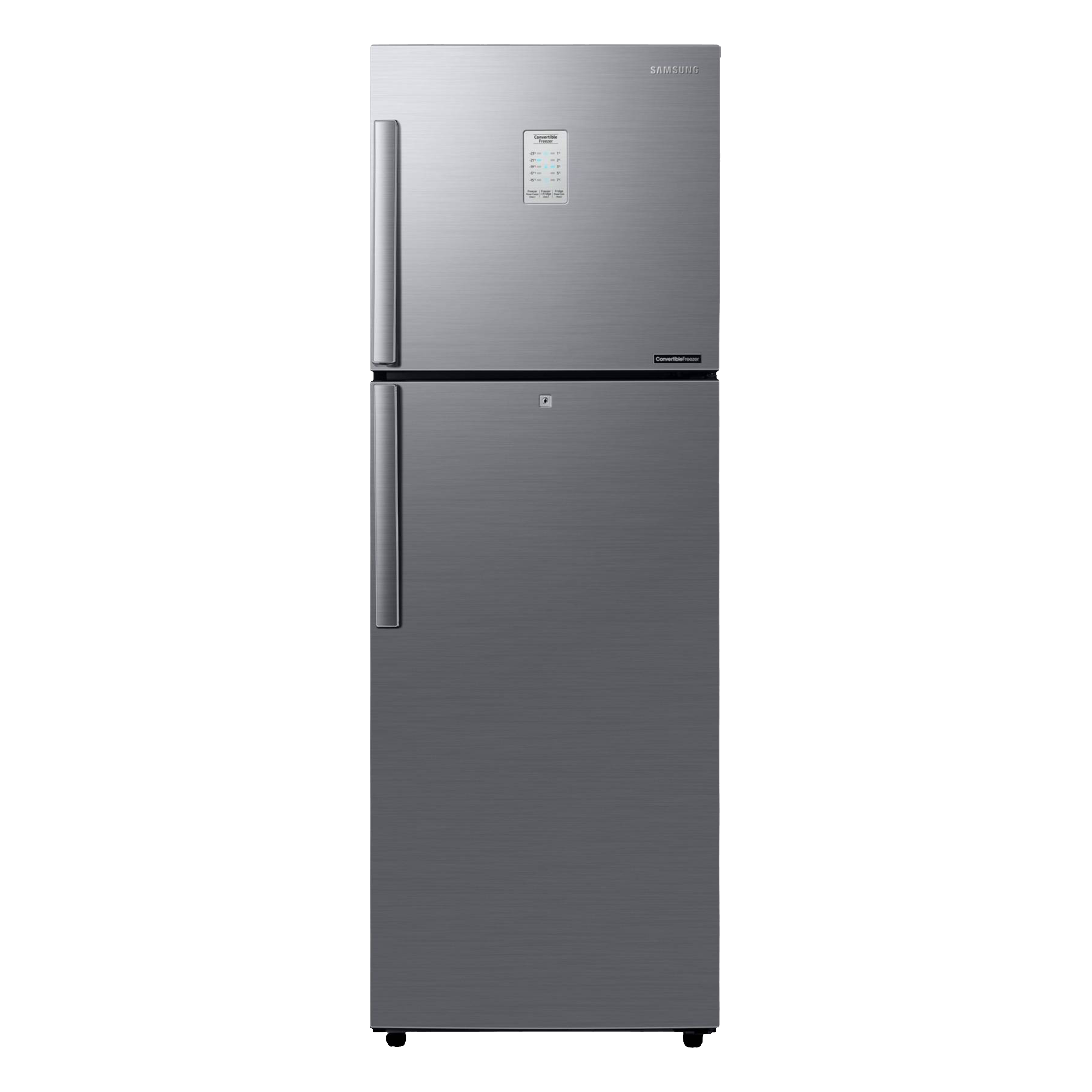 SAMSUNG 253 Litres 2 Star Frost Free Double Door Convertible Refrigerator with All-around Cooling Technology (RT28B3922S9/HL, Refined Inox), No color
SAMSUNG 253 Litres 2 Star Frost Free Double Door Convertible Refrigerator with All-around Cooling Technology (RT28B3922S9/HL, Refined Inox), No color
