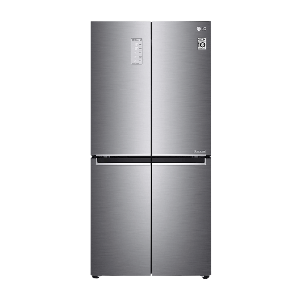 LG 594 Litres Frost Free Side by Side Door Smart Wi-Fi Enabled Refrigerator with Door Cooling Plus Technology (GC-B22FTLPL.APZQEB, Platinum Silver III), Shiny steel
LG 594 Litres Frost Free Side by Side Door Smart Wi-Fi Enabled Refrigerator with Door Cooling Plus Technology (GC-B22FTLPL.APZQEB, Platinum Silver III), Shiny steel