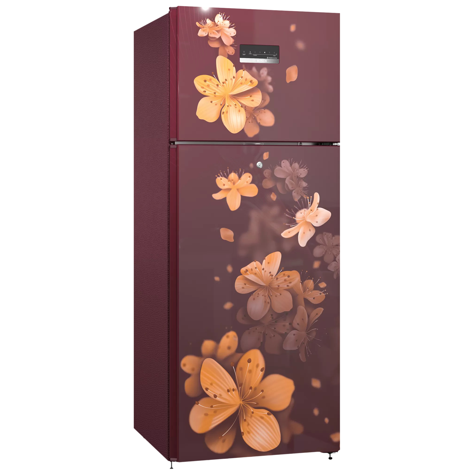 BOSCH Series 2 263 Litres 3 Star Frost Free Double Door Refrigerator with Temperature Display (CTN27W13NI, Acasia Wine), Garnet red
BOSCH Series 2 263 Litres 3 Star Frost Free Double Door Refrigerator with Temperature Display (CTN27W13NI, Acasia Wine), Garnet red