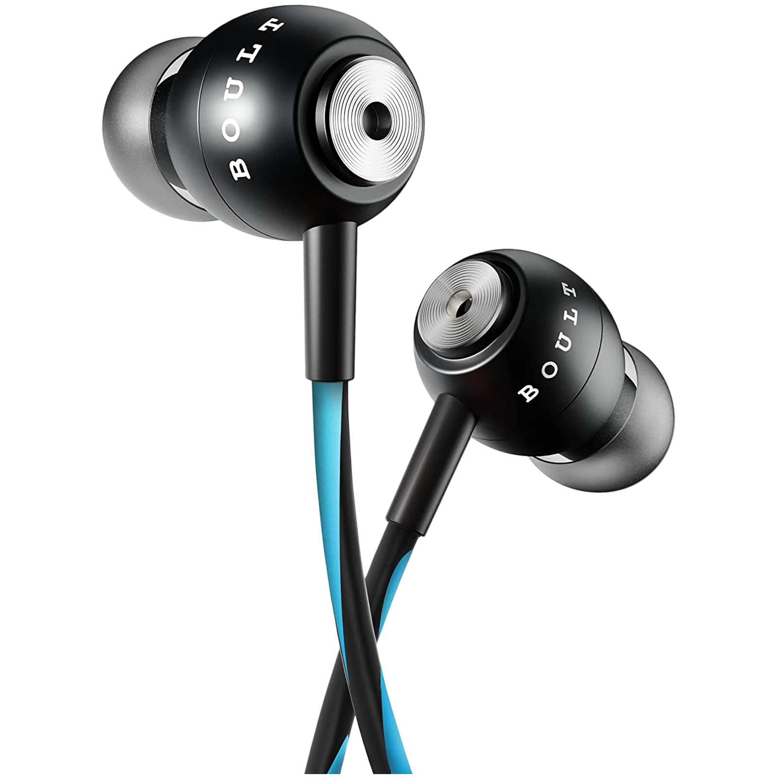 BOULT AUDIO Bassbuds StormX BA-RD-StormX In-Ear Wired Earphone with Mic (Deep Bass, Blue)
BOULT AUDIO Bassbuds StormX BA-RD-StormX In-Ear Wired Earphone with Mic (Deep Bass, Blue)