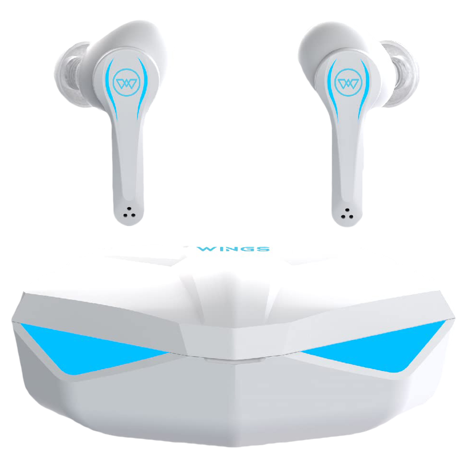 WINGS Phantom TWS Earbuds with Passive Noise Cancellation (IPX5 Sweat & Water Resistant, 20 Hours Playback, White)
WINGS Phantom TWS Earbuds with Passive Noise Cancellation (IPX5 Sweat & Water Resistant, 20 Hours Playback, White)