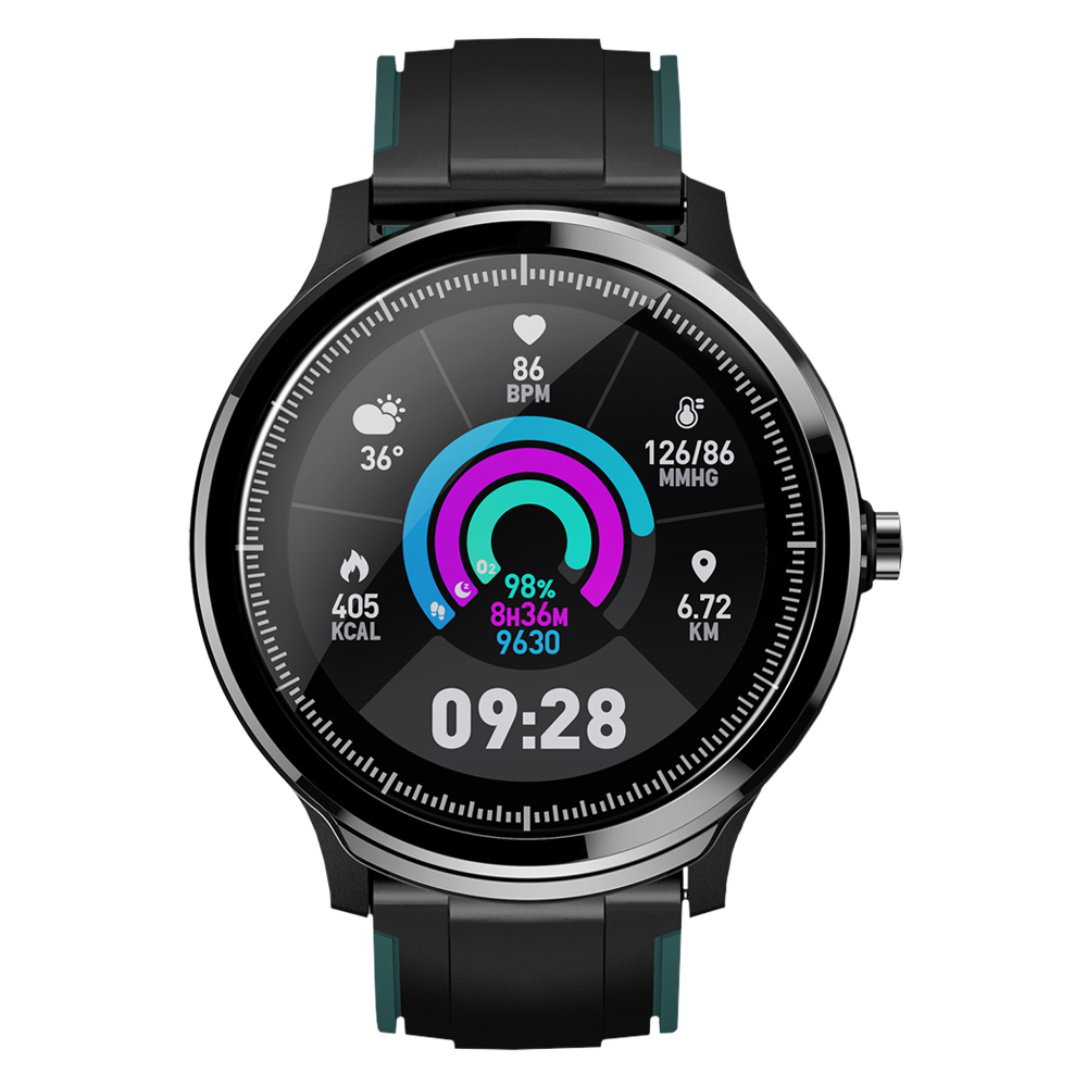 Crossbeats Ace Smartwatch with GPS (33mm LCD Display, IP68 Waterproof, Black Sea Green Strap), No color
Crossbeats Ace Smartwatch with GPS (33mm LCD Display, IP68 Waterproof, Black Sea Green Strap), No color