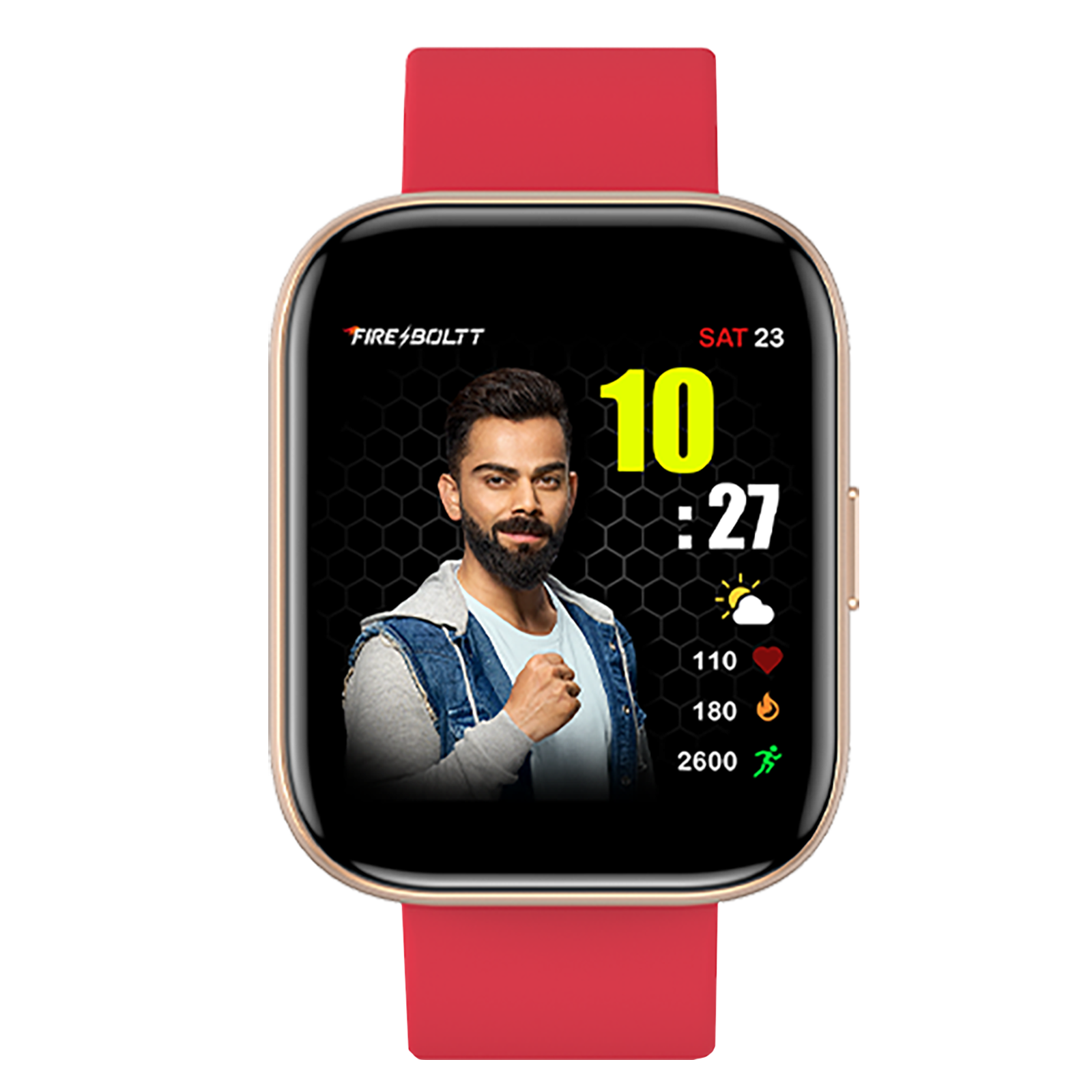 Fire-Boltt Mercury BSW006 Smartwatch with Camera & Music Control (45mm HD Display, IP67 Water Resistant, Red Strap)
Fire-Boltt Mercury BSW006 Smartwatch with Camera & Music Control (45mm HD Display, IP67 Water Resistant, Red Strap)
