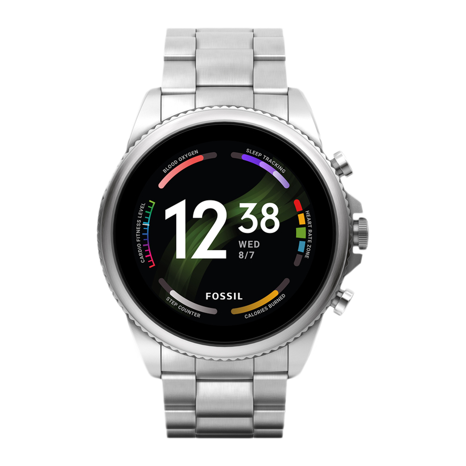 Fossil Gen 6 Smartwatch with Bluetooth Calling (44mm AMOLED Display, 3ATM Water Resistant, Silver Strap)
Fossil Gen 6 Smartwatch with Bluetooth Calling (44mm AMOLED Display, 3ATM Water Resistant, Silver Strap)