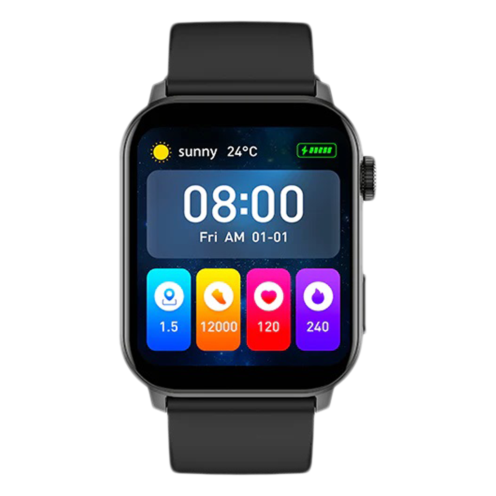 Fire-Boltt Ninja Bell BSW040 Smartwatch with Bluetooth Calling (42mm HD Display, IP68 Water Resistant, Black Strap), No color
Fire-Boltt Ninja Bell BSW040 Smartwatch with Bluetooth Calling (42mm HD Display, IP68 Water Resistant, Black Strap), No color