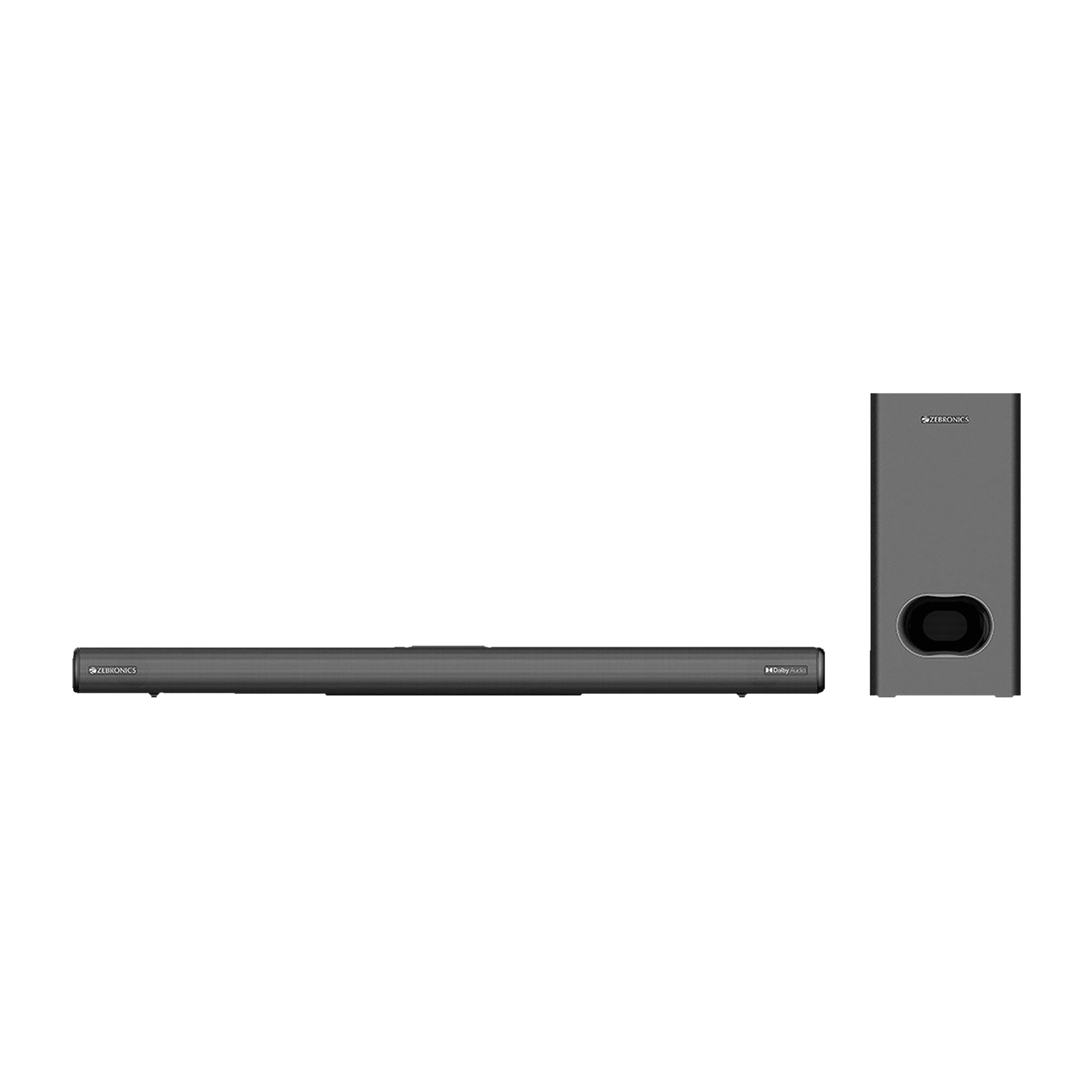 ZEBRONICS Zeb-Juke Bar 9100 160W Bluetooth Soundbar with Remote (Dolby Audio, 5.1 Channel, Black)
ZEBRONICS Zeb-Juke Bar 9100 160W Bluetooth Soundbar with Remote (Dolby Audio, 5.1 Channel, Black)
