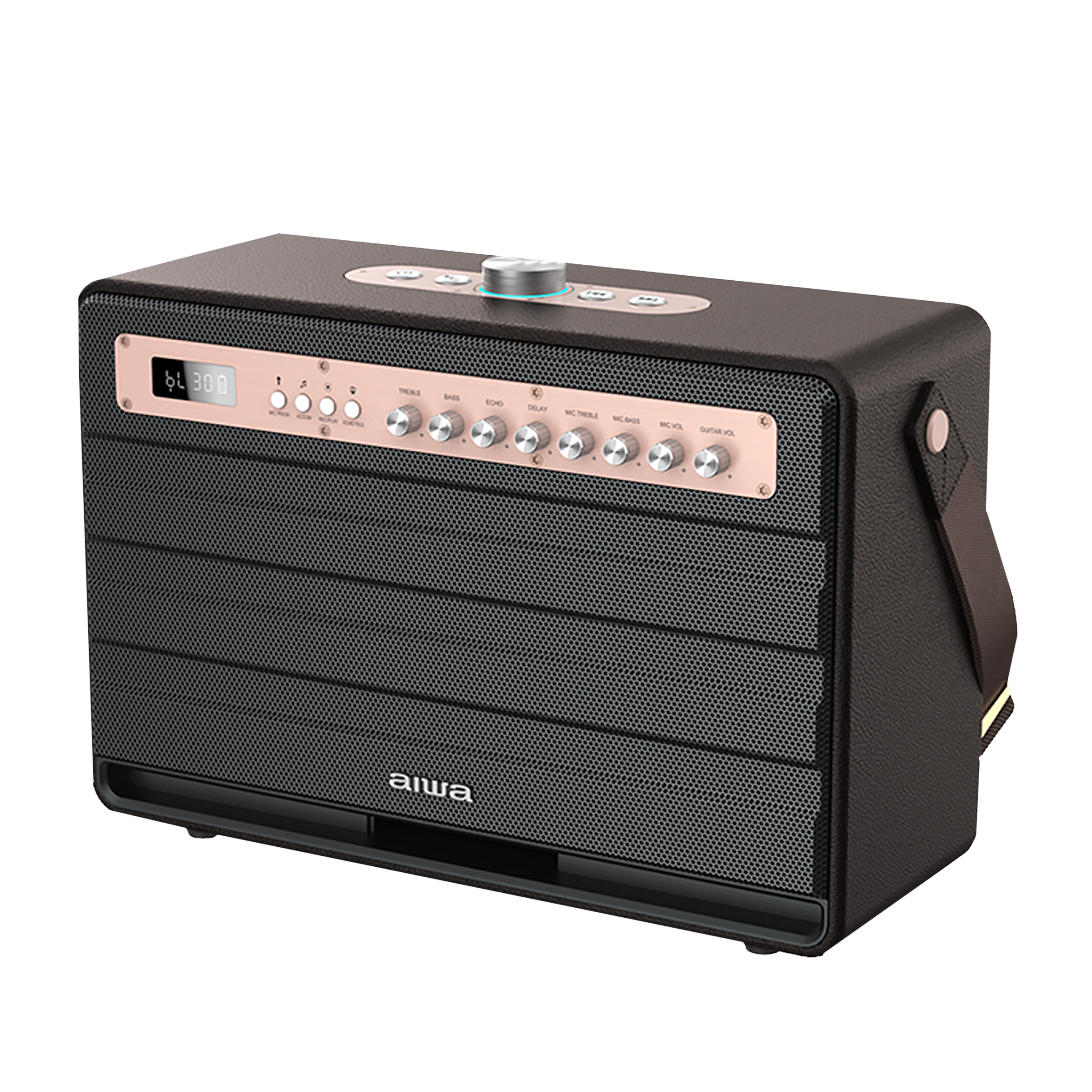 aiwa MI-X 450 Pro Enigma 120W Portable Bluetooth Speaker (8 Hours Playtime, Rose Gold), Rose gold/black
aiwa MI-X 450 Pro Enigma 120W Portable Bluetooth Speaker (8 Hours Playtime, Rose Gold), Rose gold/black