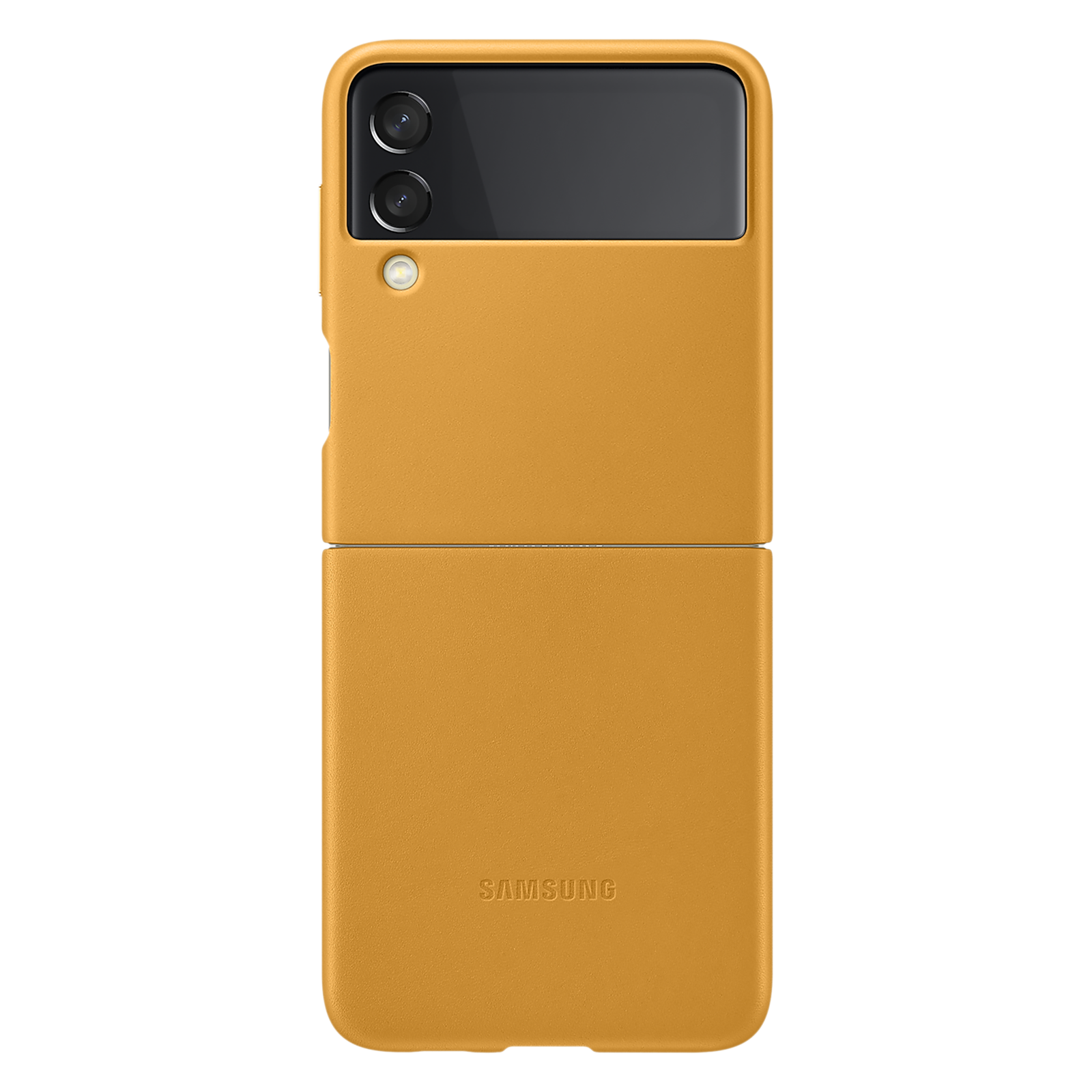 SAMSUNG Soft Leather Back Cover for SAMSUNG Galaxy Z Flip3 5G (Premium Protection, Mustard)
SAMSUNG Soft Leather Back Cover for SAMSUNG Galaxy Z Flip3 5G (Premium Protection, Mustard)