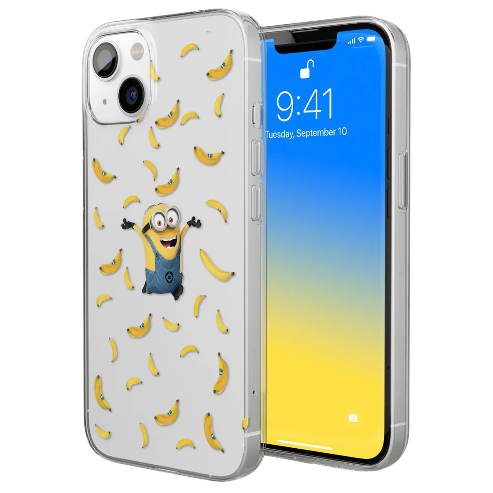 Macmerise Go Bananas Silicone Back Cover for Apple iPhone 14 (Supports Wireless Charging, Multi Color), Multicolor
Macmerise Go Bananas Silicone Back Cover for Apple iPhone 14 (Supports Wireless Charging, Multi Color), Multicolor