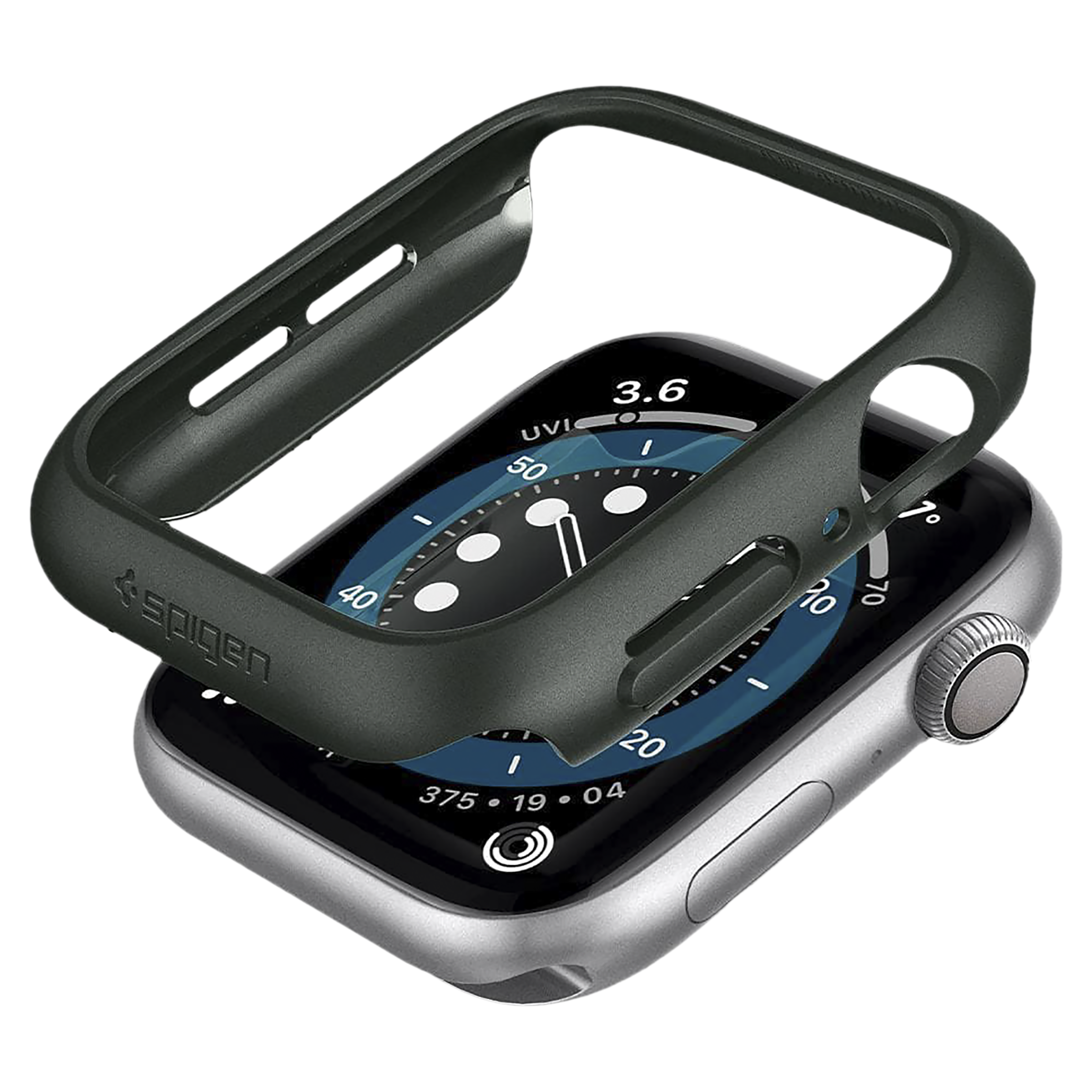 Spigen Thin Fit Polycarbonate Case for Apple Watch Series SE 2, SE, 6, 5 & 4 (44mm) (Razor-Thin Frame, Black)
Spigen Thin Fit Polycarbonate Case for Apple Watch Series SE 2, SE, 6, 5 & 4 (44mm) (Razor-Thin Frame, Black)