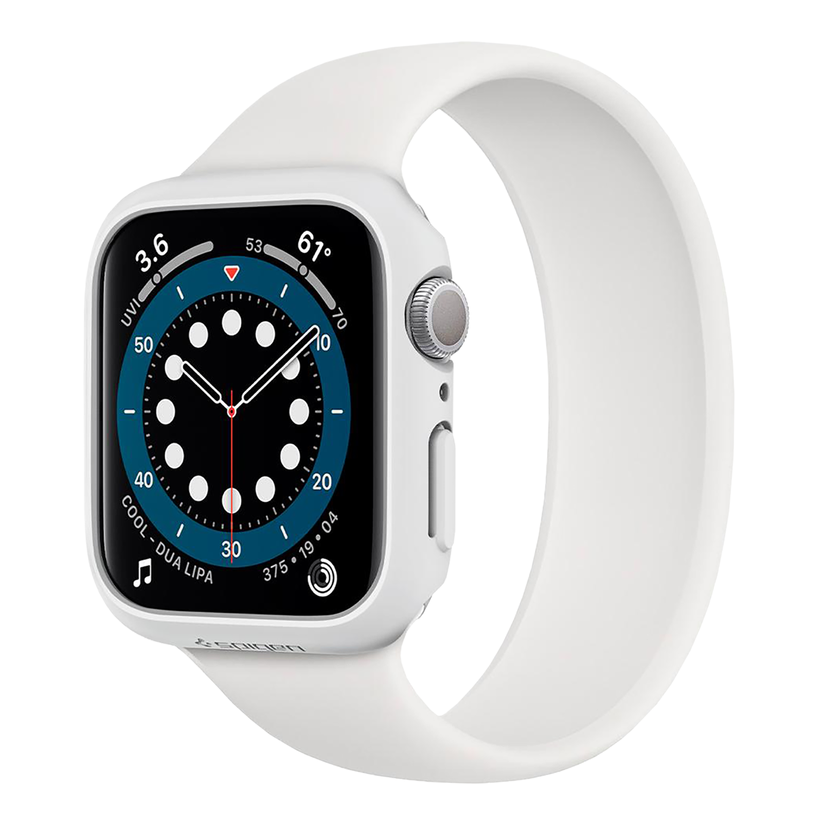 Spigen Thin Fit Polycarbonate Case for Apple Watch Series SE 2, SE, 6, 5 & 4 (40mm) (Razor-Thin Frame, White)
Spigen Thin Fit Polycarbonate Case for Apple Watch Series SE 2, SE, 6, 5 & 4 (40mm) (Razor-Thin Frame, White)
