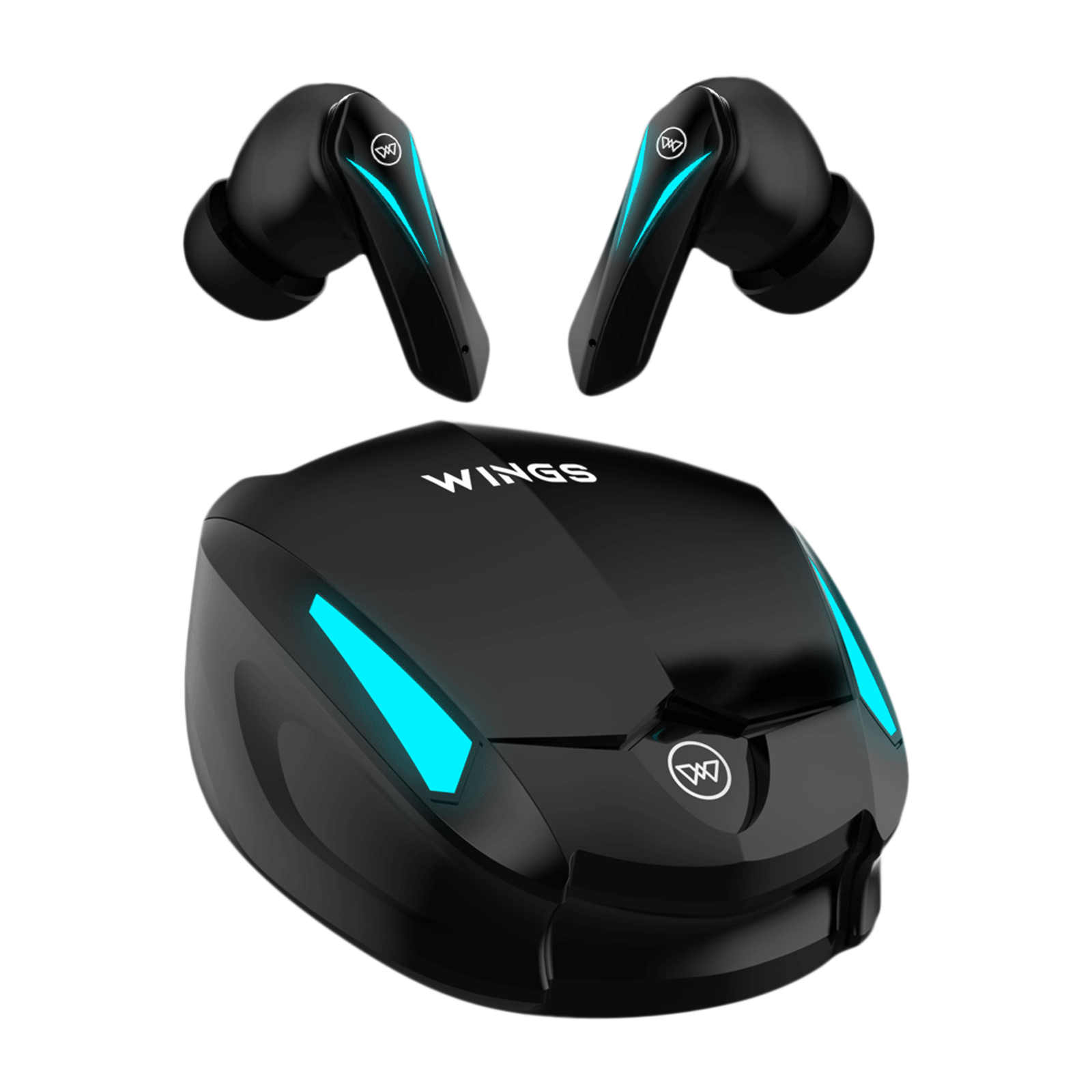 WINGS Phantom 550 TWS Earbuds with Environmental Noise Cancellation (IPX5 Water Resistant, 50ms Ultra Low Latency Game Mode, Black)
WINGS Phantom 550 TWS Earbuds with Environmental Noise Cancellation (IPX5 Water Resistant, 50ms Ultra Low Latency Game Mode, Black)