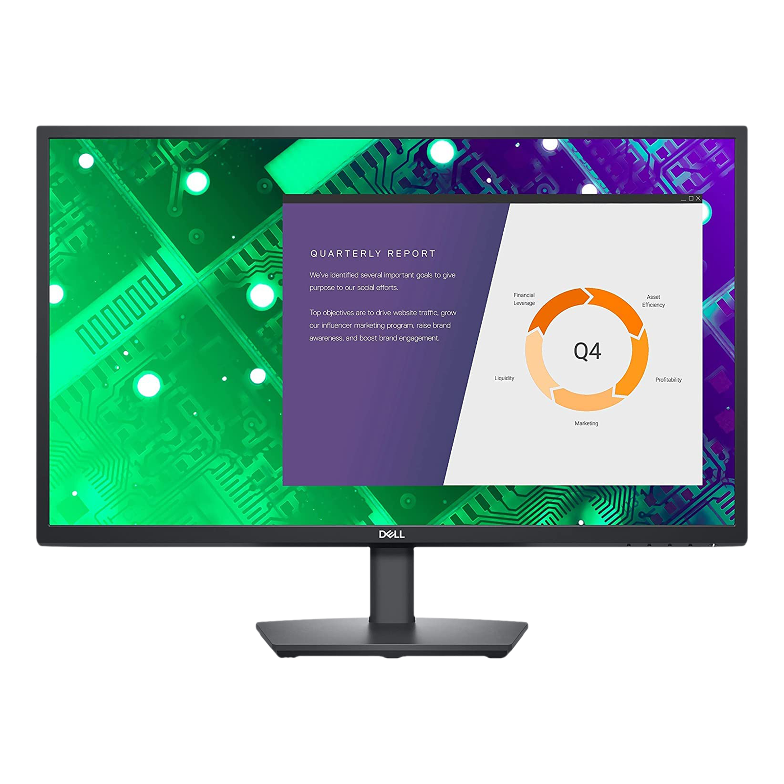 Dell 60.96 cm (24 inch) Full HD IPS Panel LCD Slim Bezel Height Adjustable Monitor with Ergonomic Adjustments, Black
Dell 60.96 cm (24 inch) Full HD IPS Panel LCD Slim Bezel Height Adjustable Monitor with Ergonomic Adjustments, Black