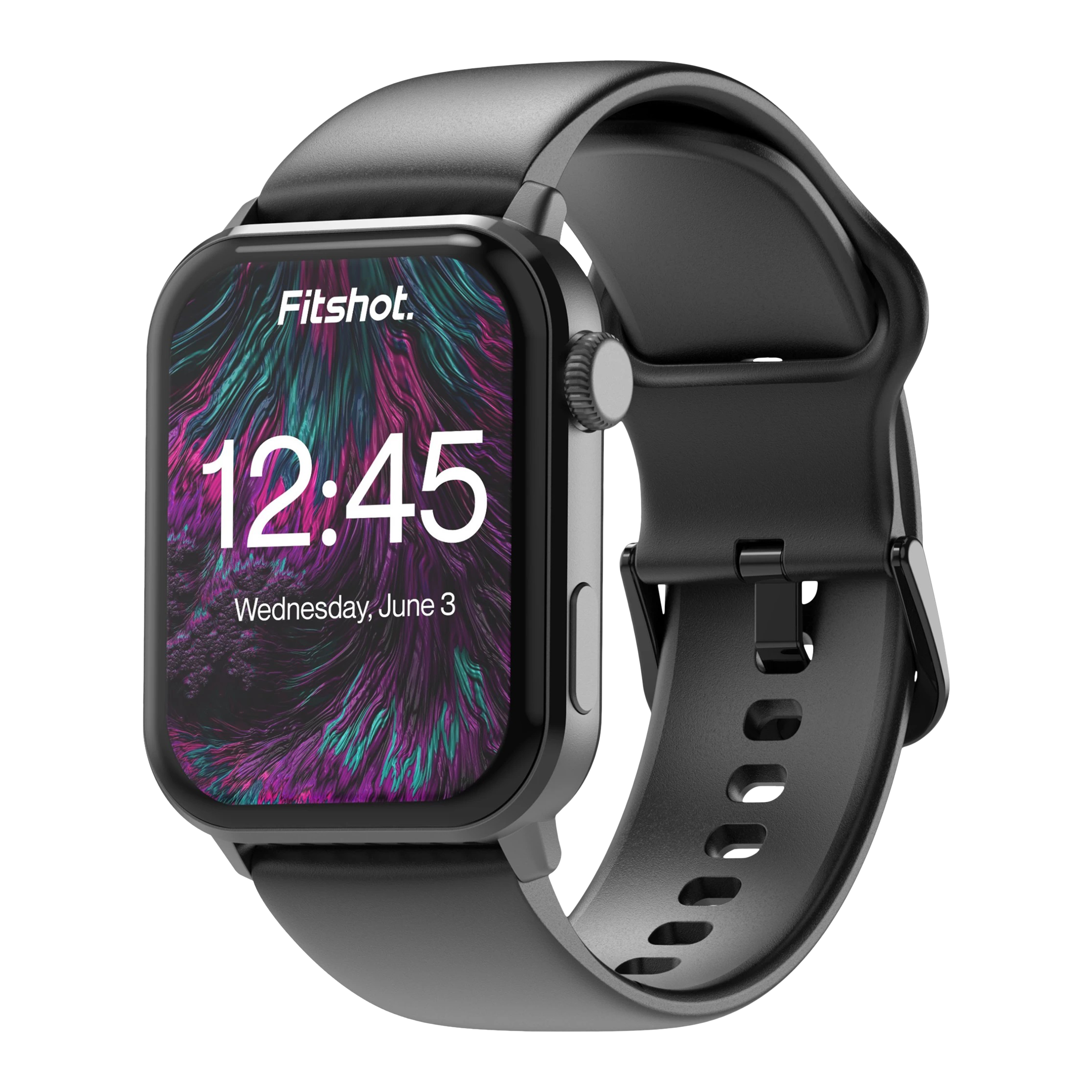 Fitshot Crystal Smartwatch with Bluetooth Calling (45.72mm AMOLED Display, IP68 Water Resistant, Dark Grey Strap)
Fitshot Crystal Smartwatch with Bluetooth Calling (45.72mm AMOLED Display, IP68 Water Resistant, Dark Grey Strap)