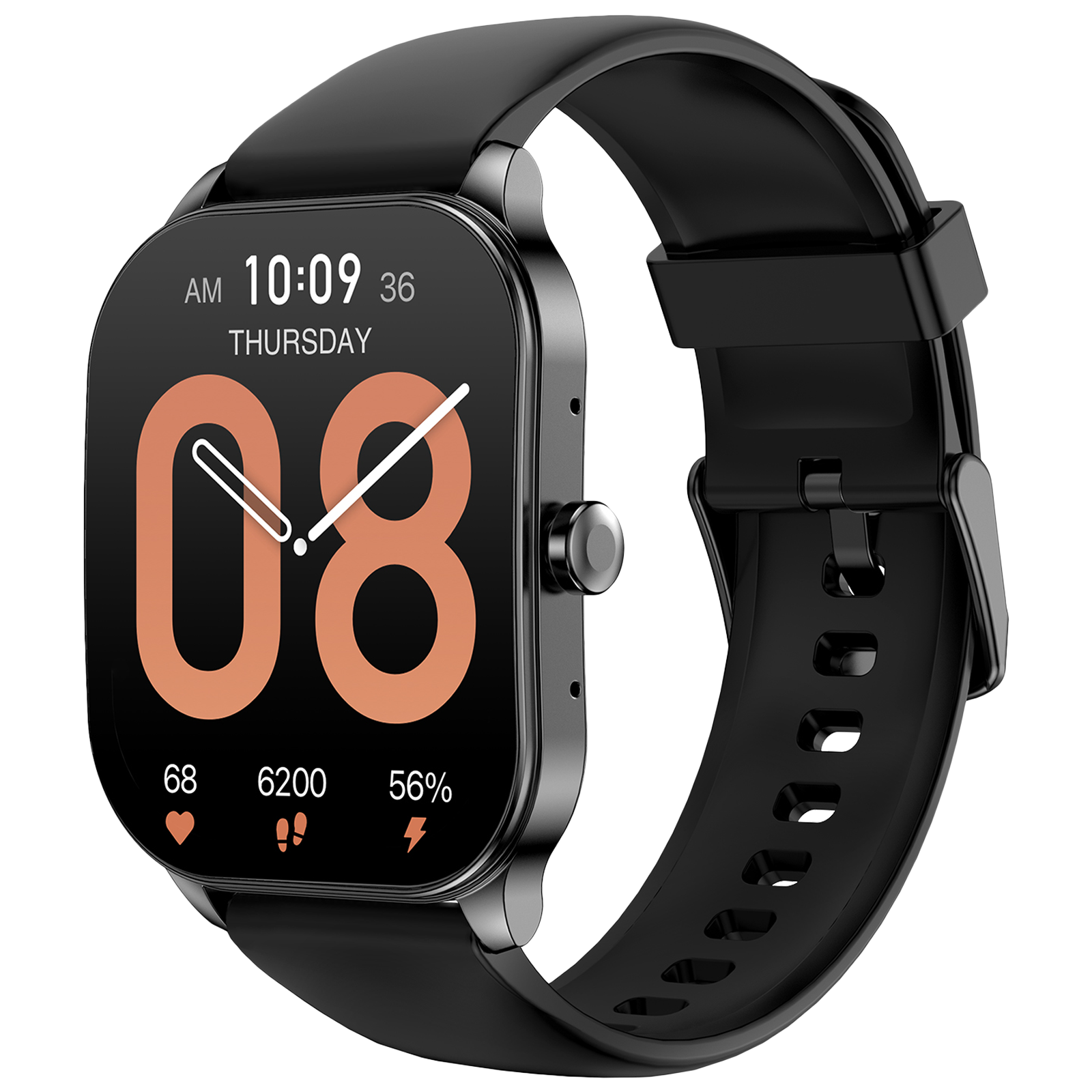 amazfit Pop 3S Smartwatch with Bluetooth Calling (49.7mm AMOLED Display, IP68 Water Resistant, Black Strap)
amazfit Pop 3S Smartwatch with Bluetooth Calling (49.7mm AMOLED Display, IP68 Water Resistant, Black Strap)