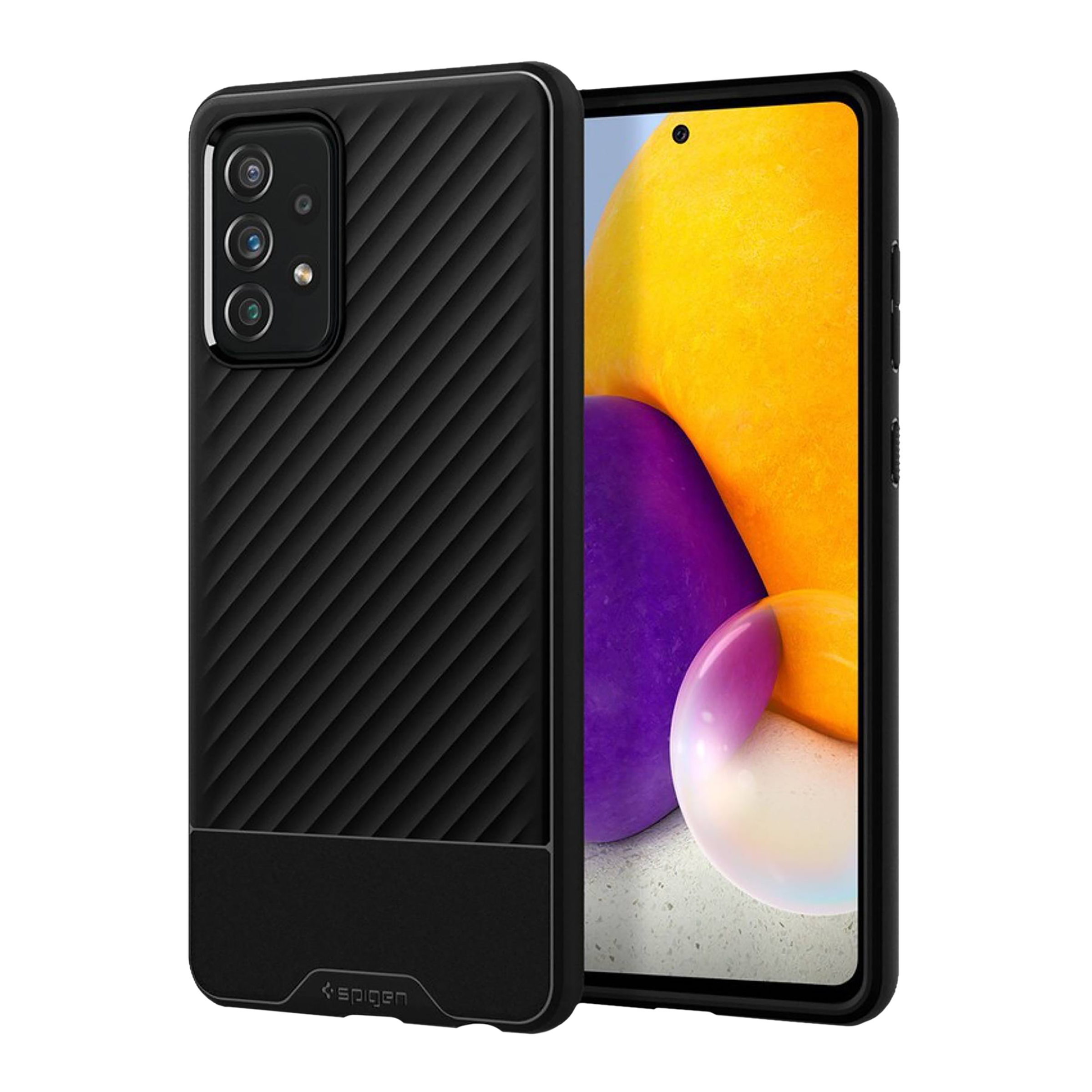 spigen Core Armor TPU Back Case For Galaxy A72 (Air Cushion Technology, ACS02330, Matte Black)
spigen Core Armor TPU Back Case For Galaxy A72 (Air Cushion Technology, ACS02330, Matte Black)