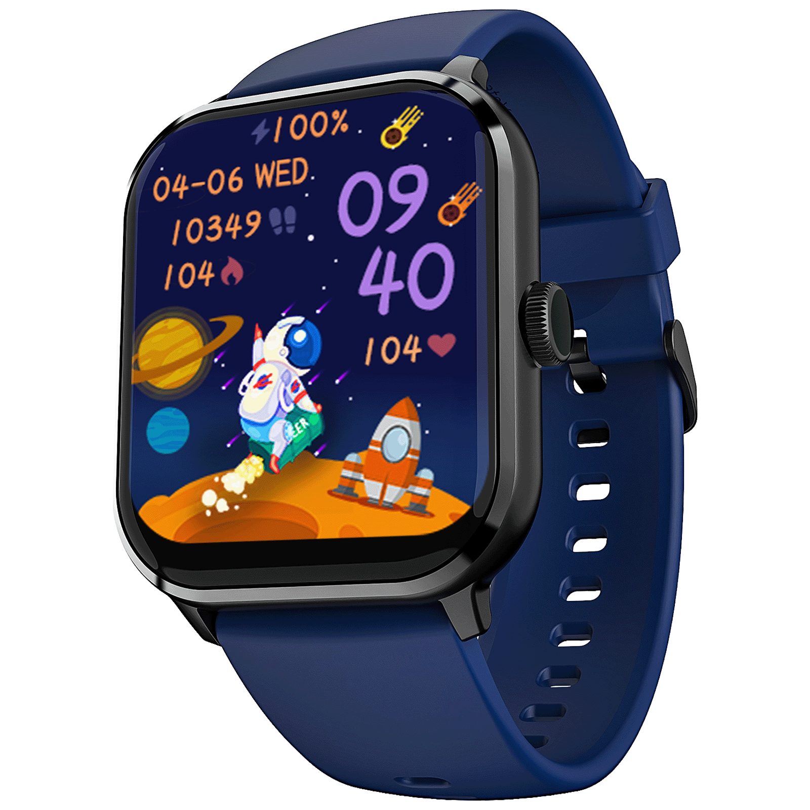 boAt Wave Infinity Smartwatch with Bluetooth Calling (46.99mm HD Display, IP68 Water Resistant, Cool Blue Strap)
boAt Wave Infinity Smartwatch with Bluetooth Calling (46.99mm HD Display, IP68 Water Resistant, Cool Blue Strap)