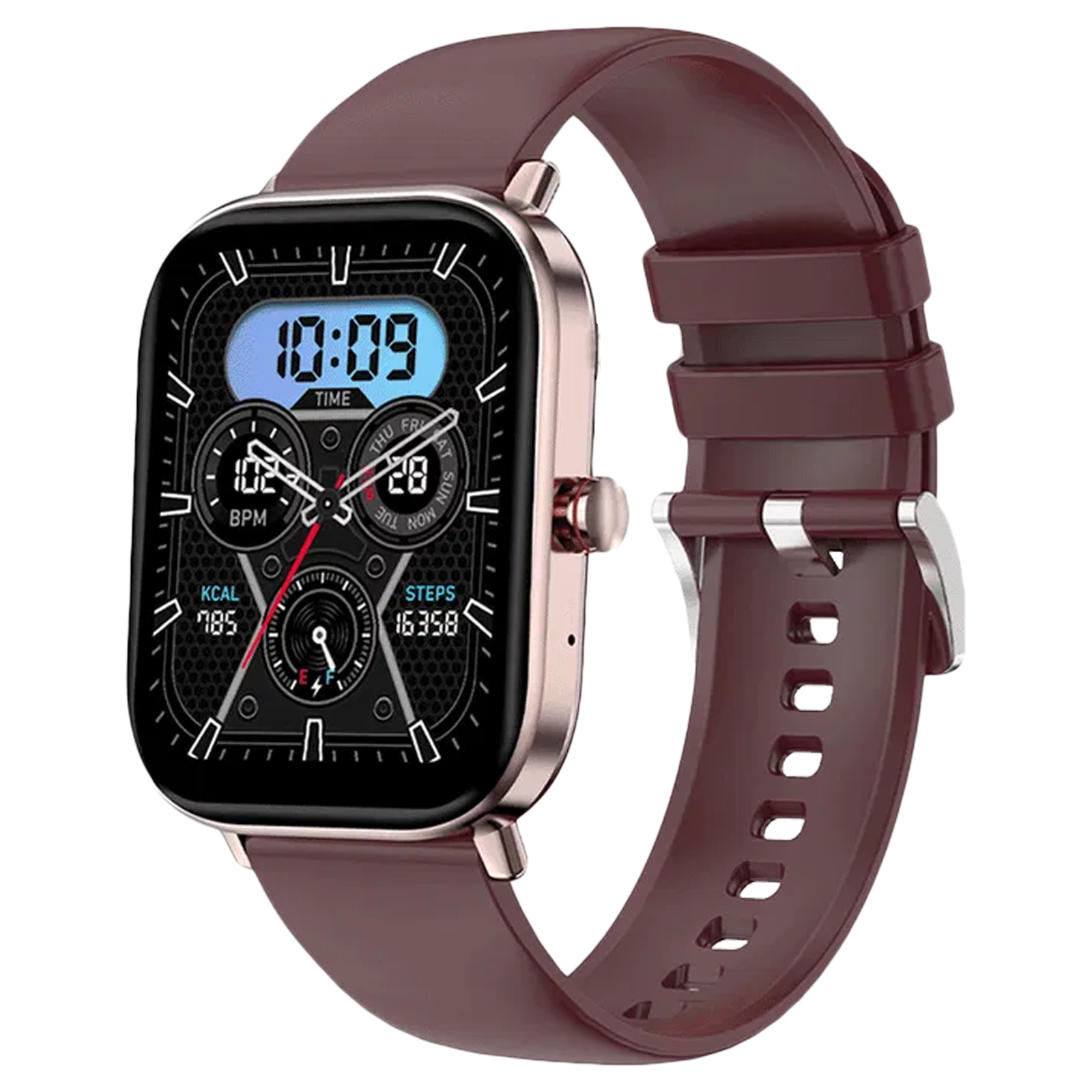 FIRE-BOLTT Ninja Pro Max Ultra Smartwatch with Bluetooth Calling (51mm Display, IP68 Water Resistant, Rose Gold Strap)
FIRE-BOLTT Ninja Pro Max Ultra Smartwatch with Bluetooth Calling (51mm Display, IP68 Water Resistant, Rose Gold Strap)