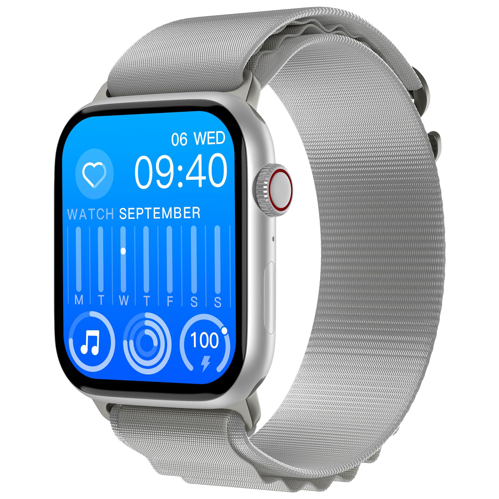 FIRE-BOLTT Vogue Smartwatch with Bluetooth Calling (52mm Display, IP68 Water Resistant, White Strap)
FIRE-BOLTT Vogue Smartwatch with Bluetooth Calling (52mm Display, IP68 Water Resistant, White Strap)