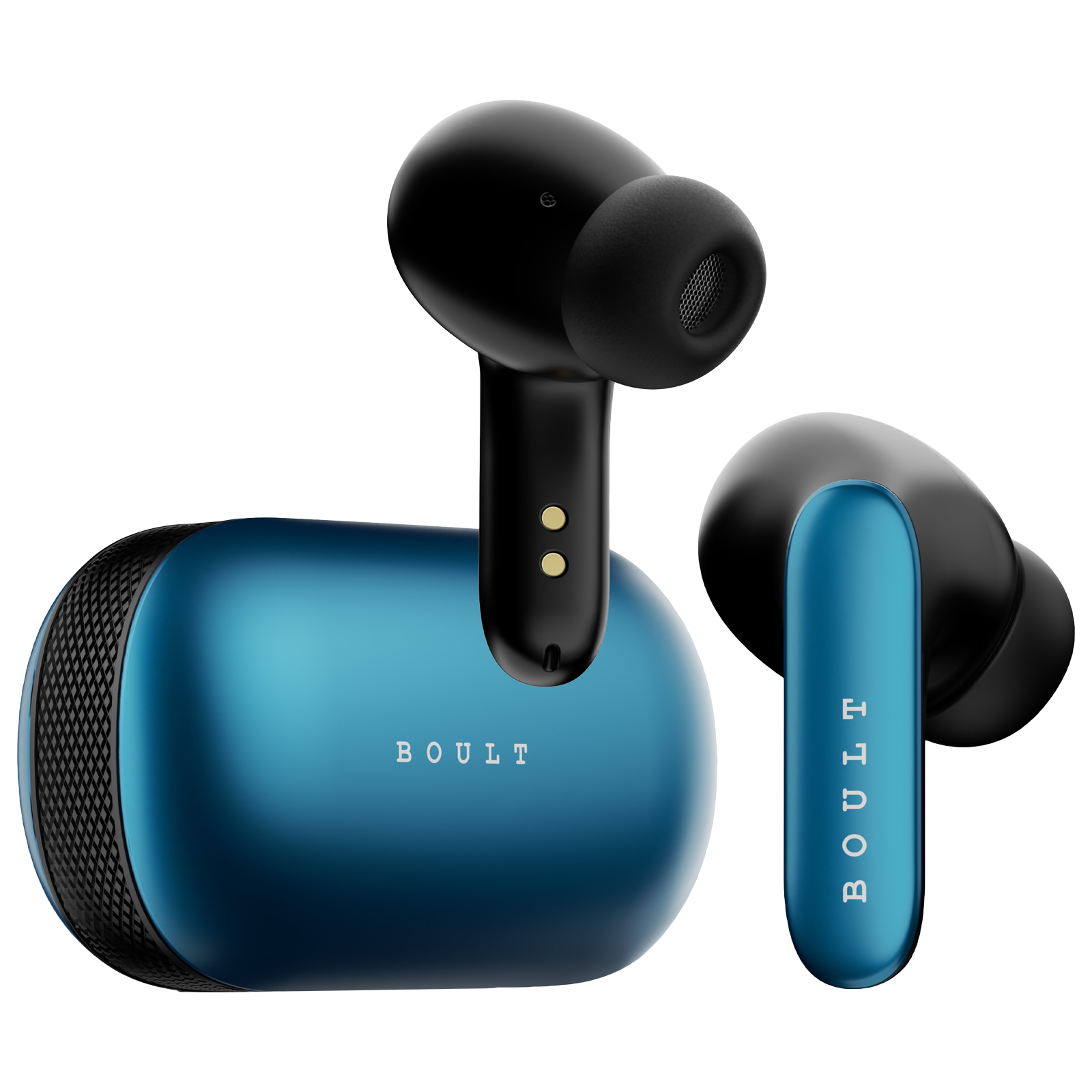 BOULT AUDIO AirBass Y1 Pro TWS Earbuds with Environmental Noise Cancellation (Fast Charging, Blue)
BOULT AUDIO AirBass Y1 Pro TWS Earbuds with Environmental Noise Cancellation (Fast Charging, Blue)