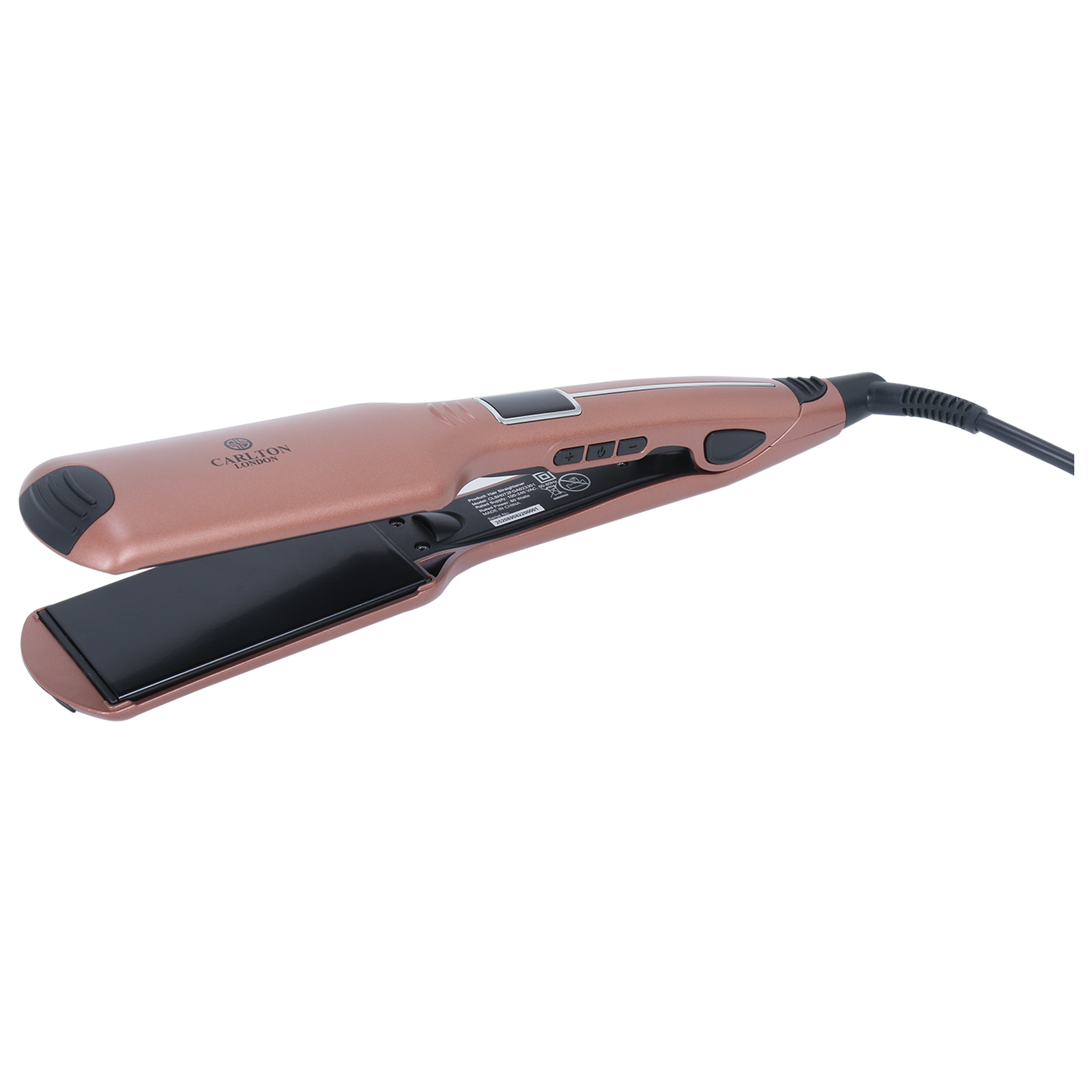 Carlton London Hair Straightener with Even Heat Distribution (Ceramic Plates, Rose Gold)
Carlton London Hair Straightener with Even Heat Distribution (Ceramic Plates, Rose Gold)