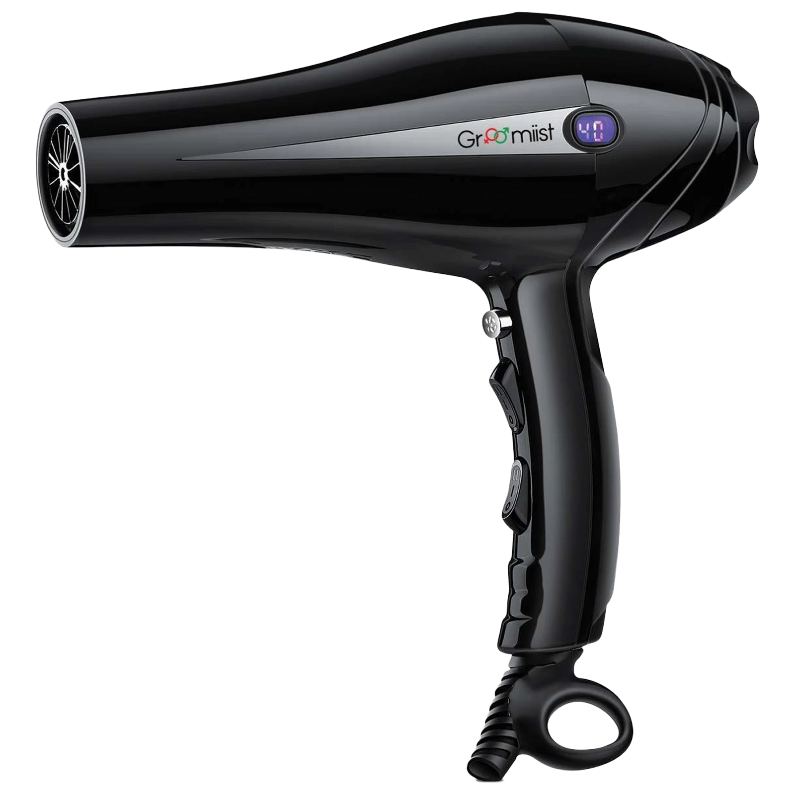 Groomiist Professional Series Hair Dryer with 3 Heat Settings (Ionic & Ceramic Technology, Black)
Groomiist Professional Series Hair Dryer with 3 Heat Settings (Ionic & Ceramic Technology, Black)