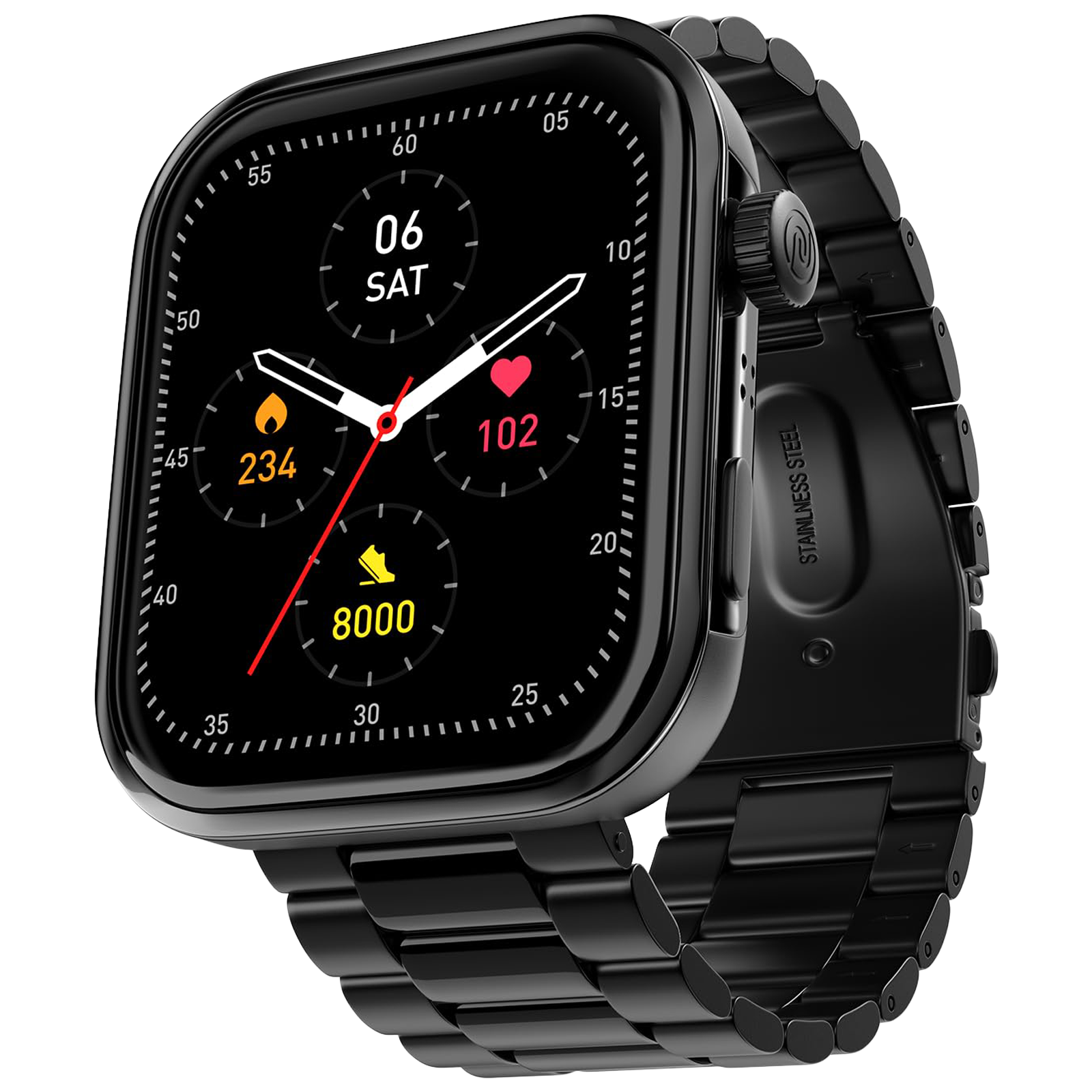 noise ColorFit Pro 5 Max Smartwatch with Bluetooth Calling (49.7mm AMOLED Display, IP68 Water Resistant, Elite Black Strap)
noise ColorFit Pro 5 Max Smartwatch with Bluetooth Calling (49.7mm AMOLED Display, IP68 Water Resistant, Elite Black Strap)