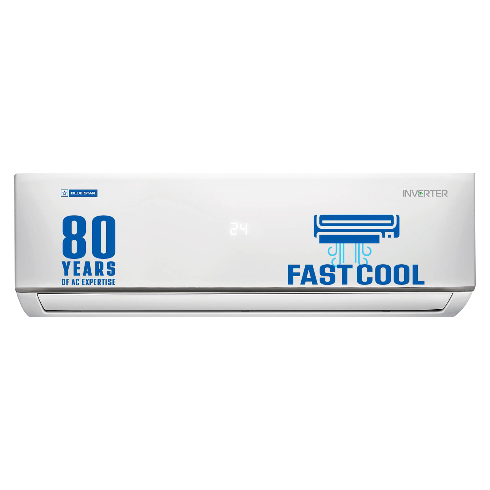 Blue Star 4 in 1 Convertible 1.5 Ton 4 Star Inverter Split AC with Turbo Cooling (2023 Model, Copper Condenser, Dust Filter, IA418DNU, White)
Blue Star 4 in 1 Convertible 1.5 Ton 4 Star Inverter Split AC with Turbo Cooling (2023 Model, Copper Condenser, Dust Filter, IA418DNU, White)