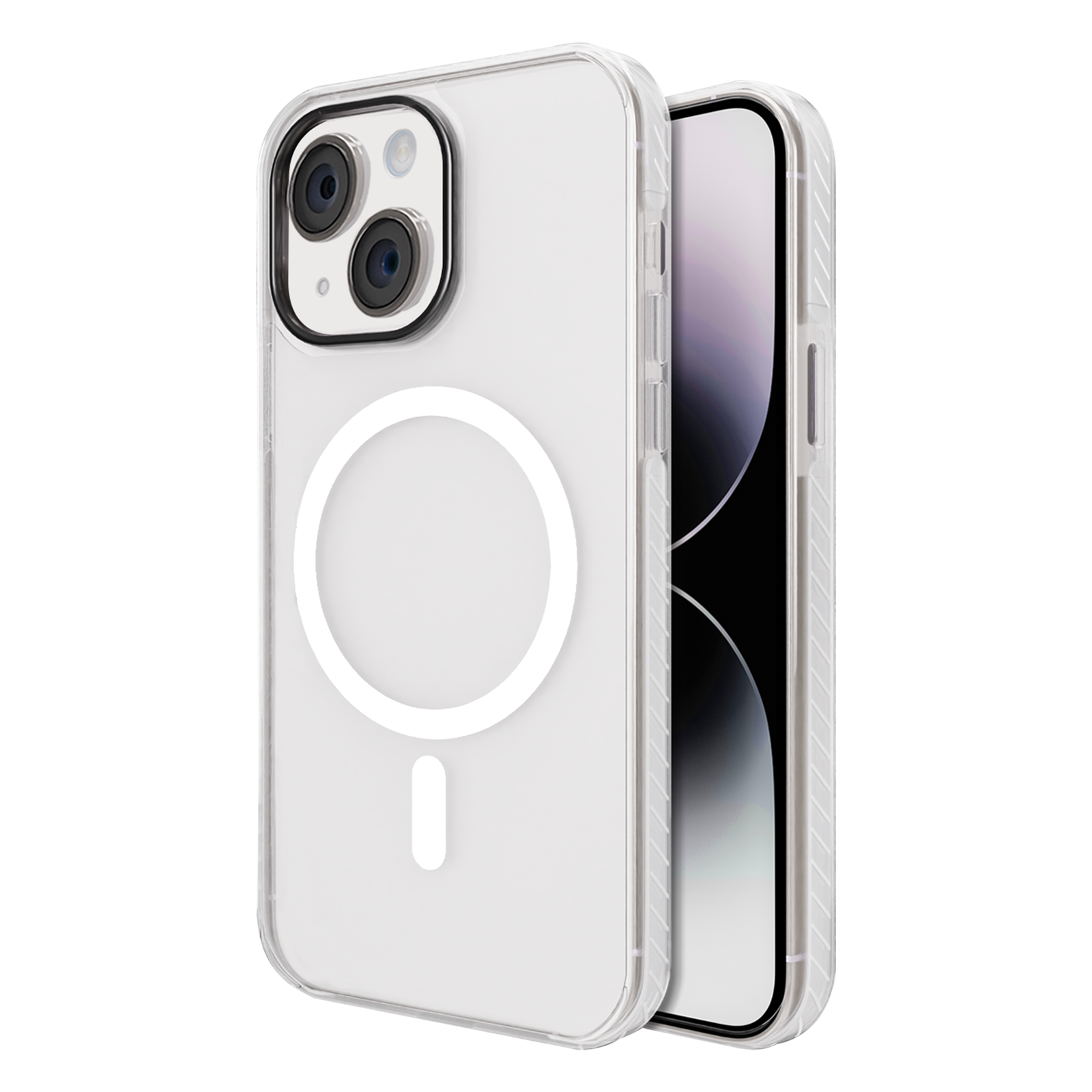 GRIPP Clear Hard TPU & Polycarbonate Back Cover for Apple iPhone 15 (MagSafe Compatible, Clear)
GRIPP Clear Hard TPU & Polycarbonate Back Cover for Apple iPhone 15 (MagSafe Compatible, Clear)