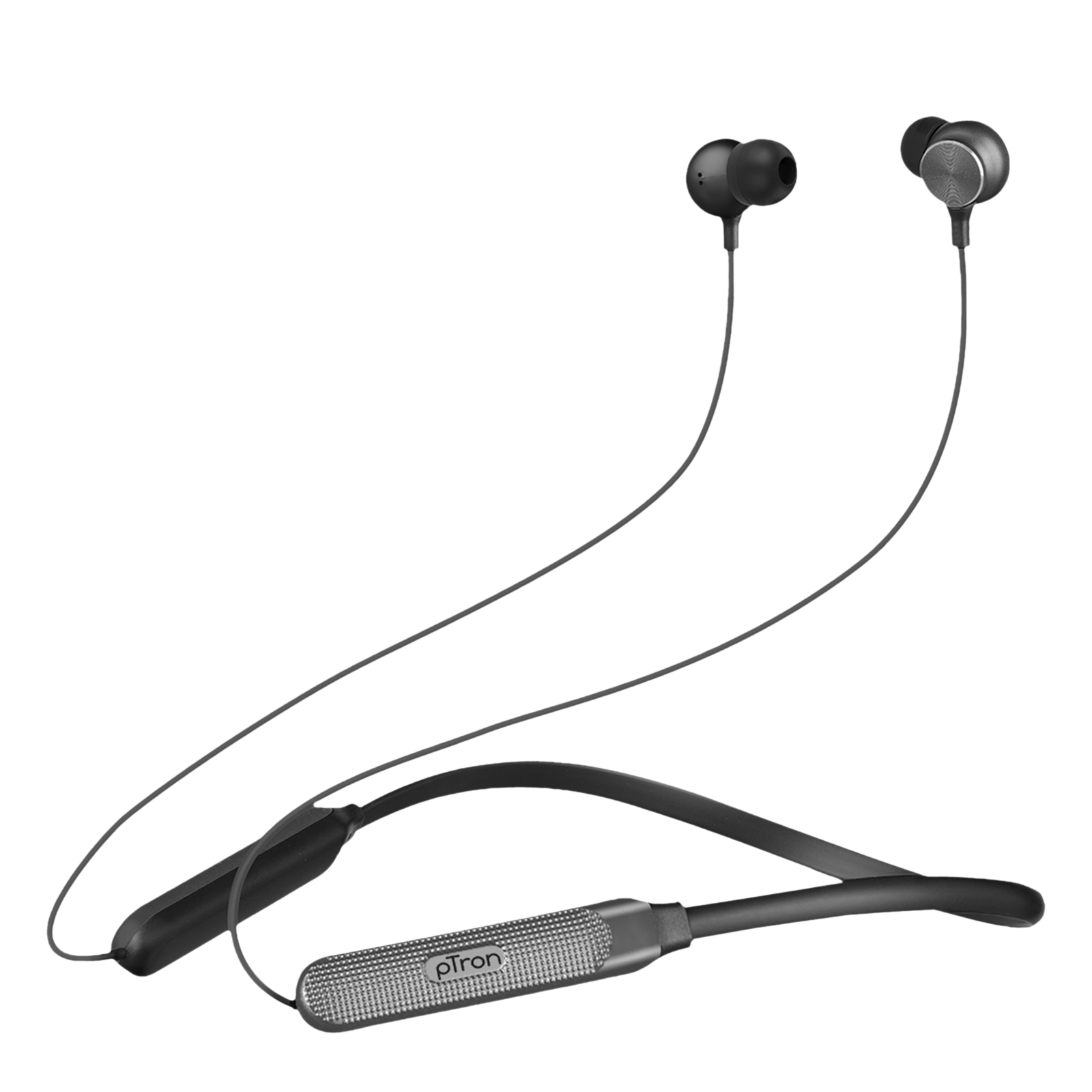 pTron InTunes Classic Neckband with Passive Noise Cancellation (Sweatproof, Upto 15 Hours Playtime, Black/Grey), Black and grey
pTron InTunes Classic Neckband with Passive Noise Cancellation (Sweatproof, Upto 15 Hours Playtime, Black/Grey), Black and grey