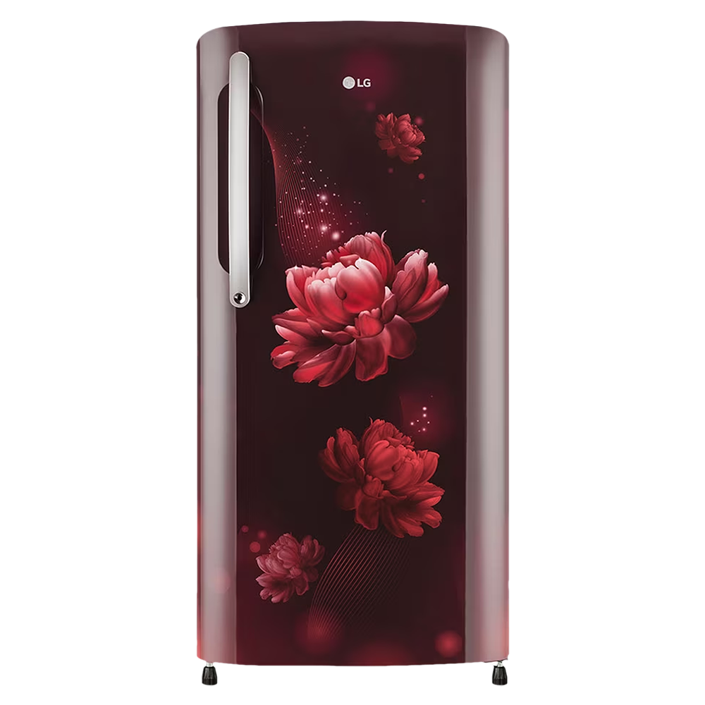 LG 201 Litres 3 Star Direct Cool Single Door Refrigerator with Anti-Bacterial Gasket (GLB211HSCDASCZEBN, Scarlet Charm)
LG 201 Litres 3 Star Direct Cool Single Door Refrigerator with Anti-Bacterial Gasket (GLB211HSCDASCZEBN, Scarlet Charm)