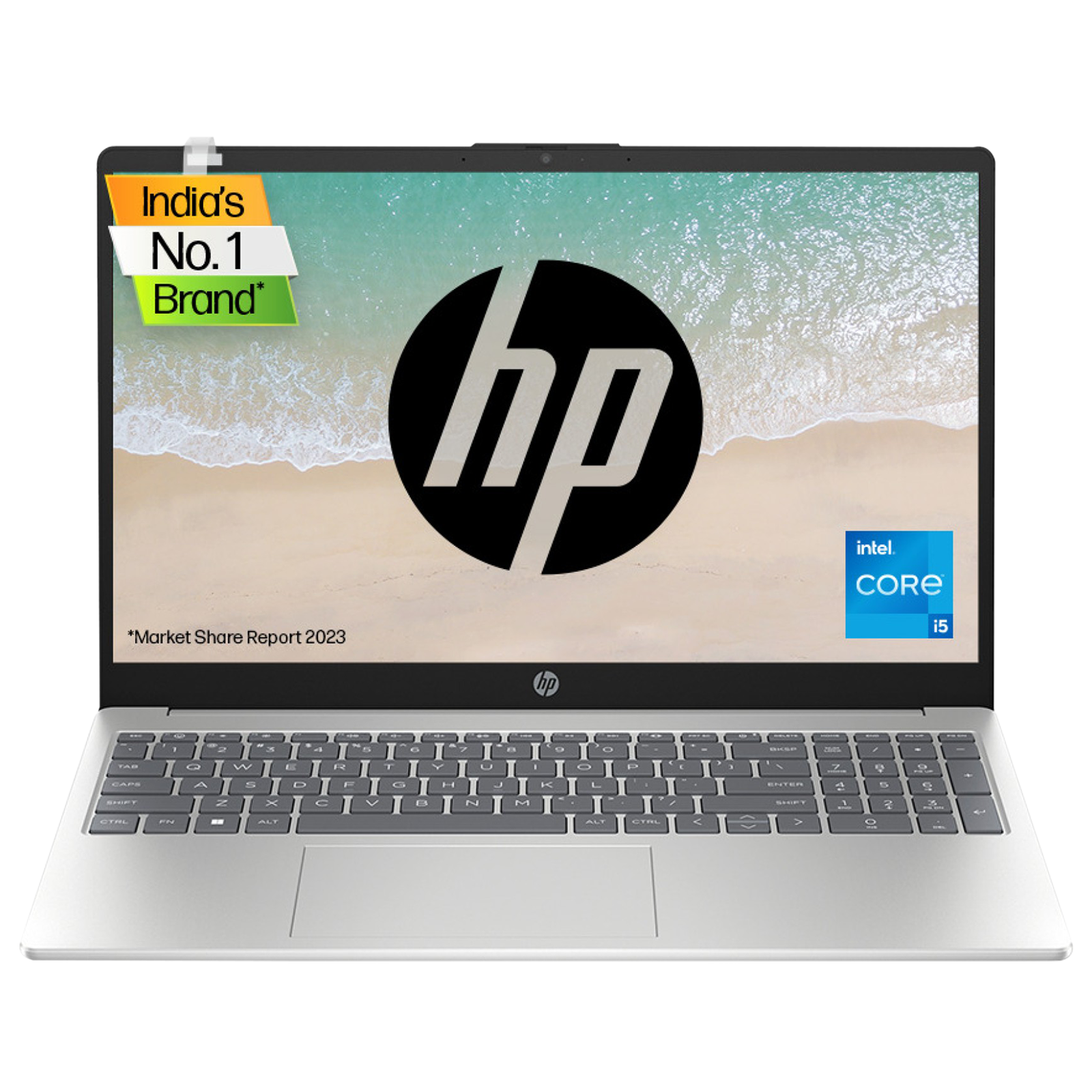 HP 15-fd0011TU Intel Core i5 13th Gen (15.6 inch, 8GB, 512GB, Windows 11 Home, MS Office 2021, Intel Iris XE, FHD Display, Natural Silver, 7P703PA)
HP 15-fd0011TU Intel Core i5 13th Gen (15.6 inch, 8GB, 512GB, Windows 11 Home, MS Office 2021, Intel Iris XE, FHD Display, Natural Silver, 7P703PA)