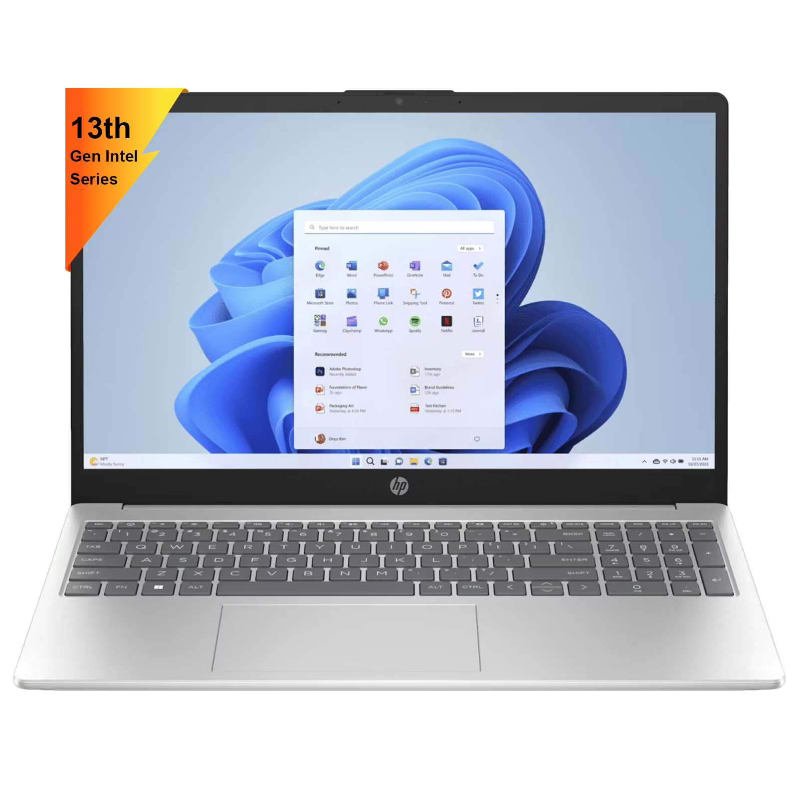 HP 15-fd0013TU Intel Core i5 13th Gen (15.6 inch, 16GB, 512GB, Windows 11 Home, MS Office 2021, Intel Iris Xe, FHD Display, Natural Silver, 7P705PA)
HP 15-fd0013TU Intel Core i5 13th Gen (15.6 inch, 16GB, 512GB, Windows 11 Home, MS Office 2021, Intel Iris Xe, FHD Display, Natural Silver, 7P705PA)