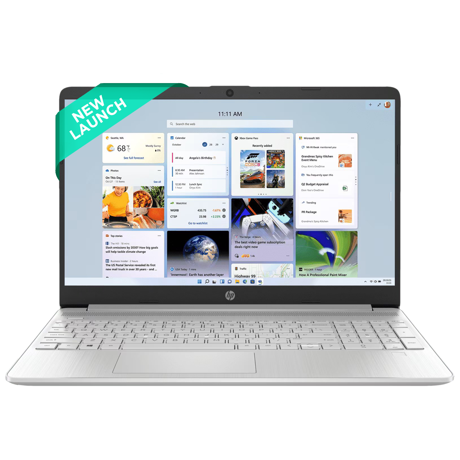 HP 15s-fq5330TU Intel Core i5 12th Generation Thin & Light Laptop (16GB, 512GB SSD, Windows 11 Home, 15.6 inch Diagonal Full HD Display, MS Office 2021, Natural Silver, 1.69 kg)
HP 15s-fq5330TU Intel Core i5 12th Generation Thin & Light Laptop (16GB, 512GB SSD, Windows 11 Home, 15.6 inch Diagonal Full HD Display, MS Office 2021, Natural Silver, 1.69 kg)
