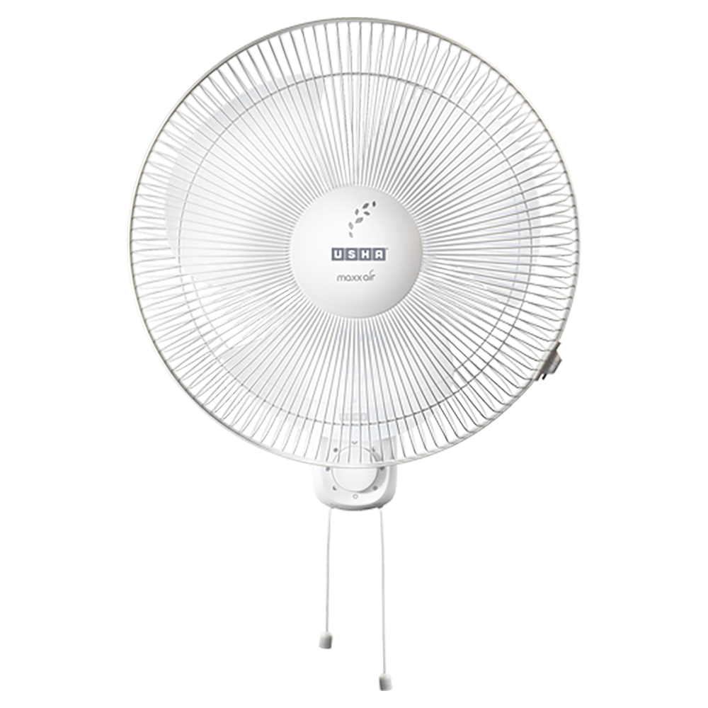 USHA Maxx Air Ultra 400mm 3 Blade Copper Motor Wall Mounted Fan (Thermal Overload Protector, White)
USHA Maxx Air Ultra 400mm 3 Blade Copper Motor Wall Mounted Fan (Thermal Overload Protector, White)