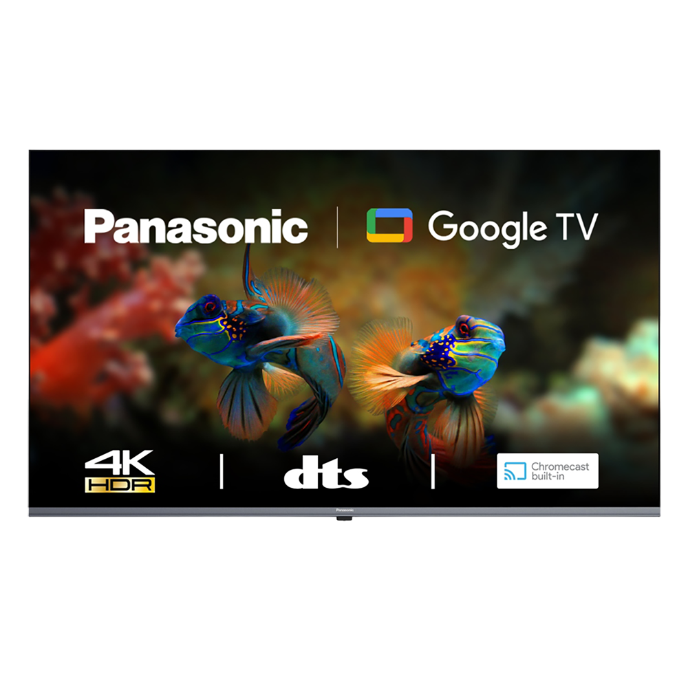 Panasonic 139 cm (55 inch) 4K Ultra HD LED Google TV with Chroma Drive Dynamic, Black
Panasonic 139 cm (55 inch) 4K Ultra HD LED Google TV with Chroma Drive Dynamic, Black