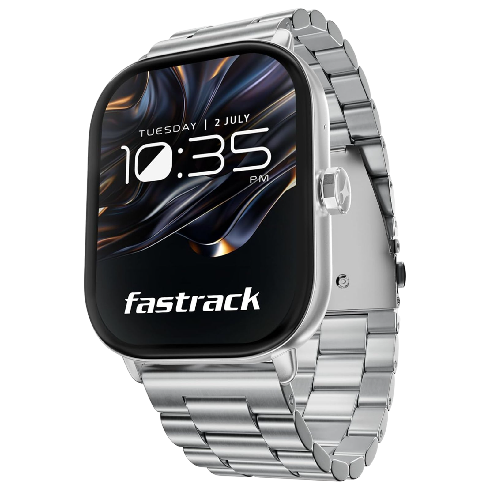 fastrack Radiant FX2 Smartwatch with Bluetooth Calling (52mm AMOLED Display, Silver Metal Strap), #ebebeb
fastrack Radiant FX2 Smartwatch with Bluetooth Calling (52mm AMOLED Display, Silver Metal Strap), #ebebeb