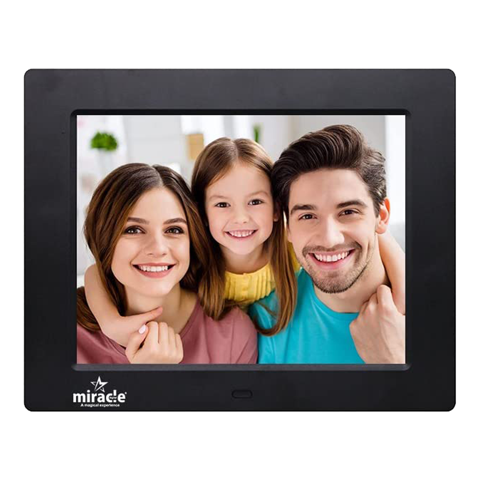 Miracle Digital 20.32cm (8 Inches) Digital Photo Frame (Stereo Speaker, MD002, Black)
Miracle Digital 20.32cm (8 Inches) Digital Photo Frame (Stereo Speaker, MD002, Black)